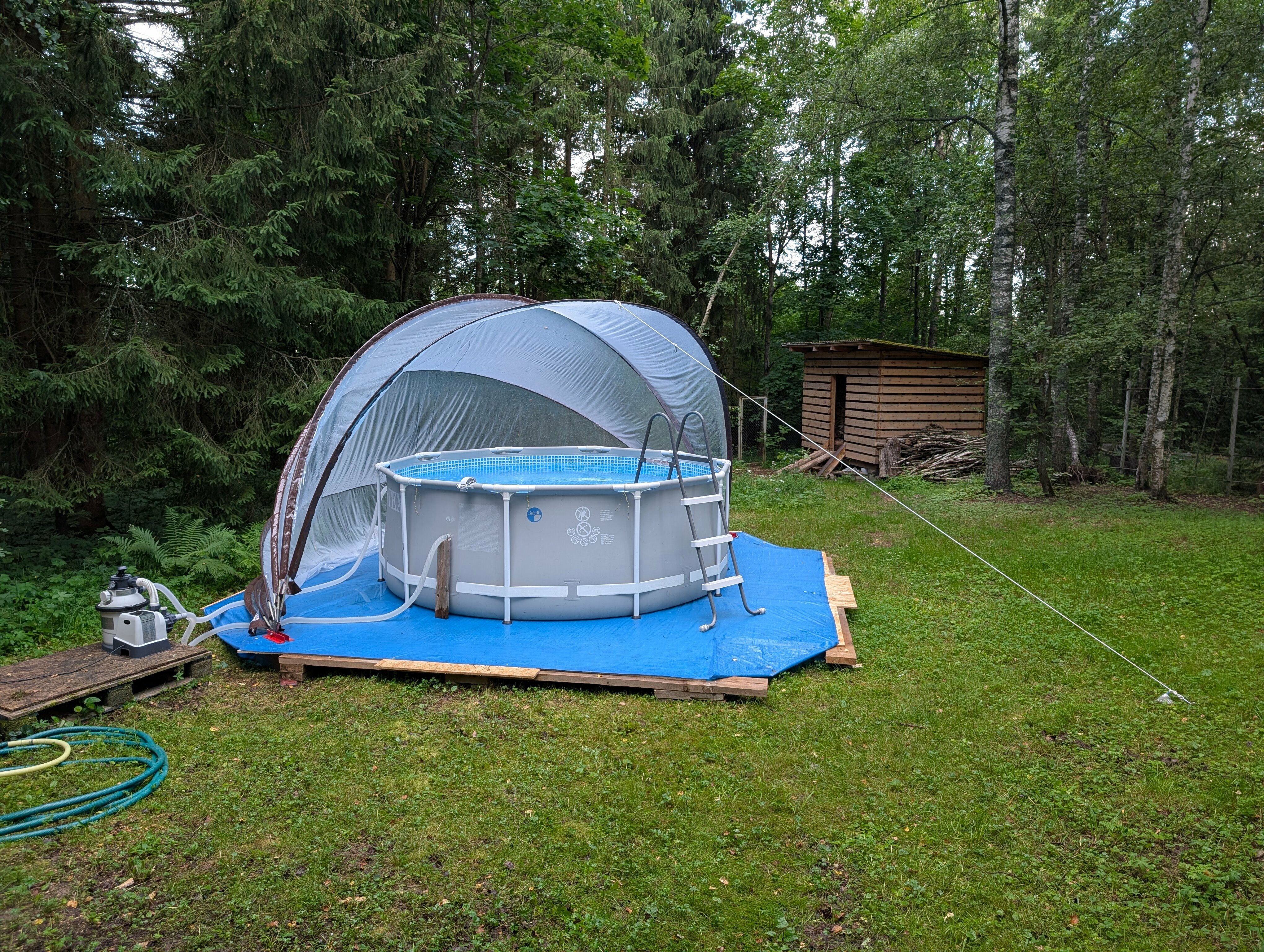 Коттедж с видом на лес