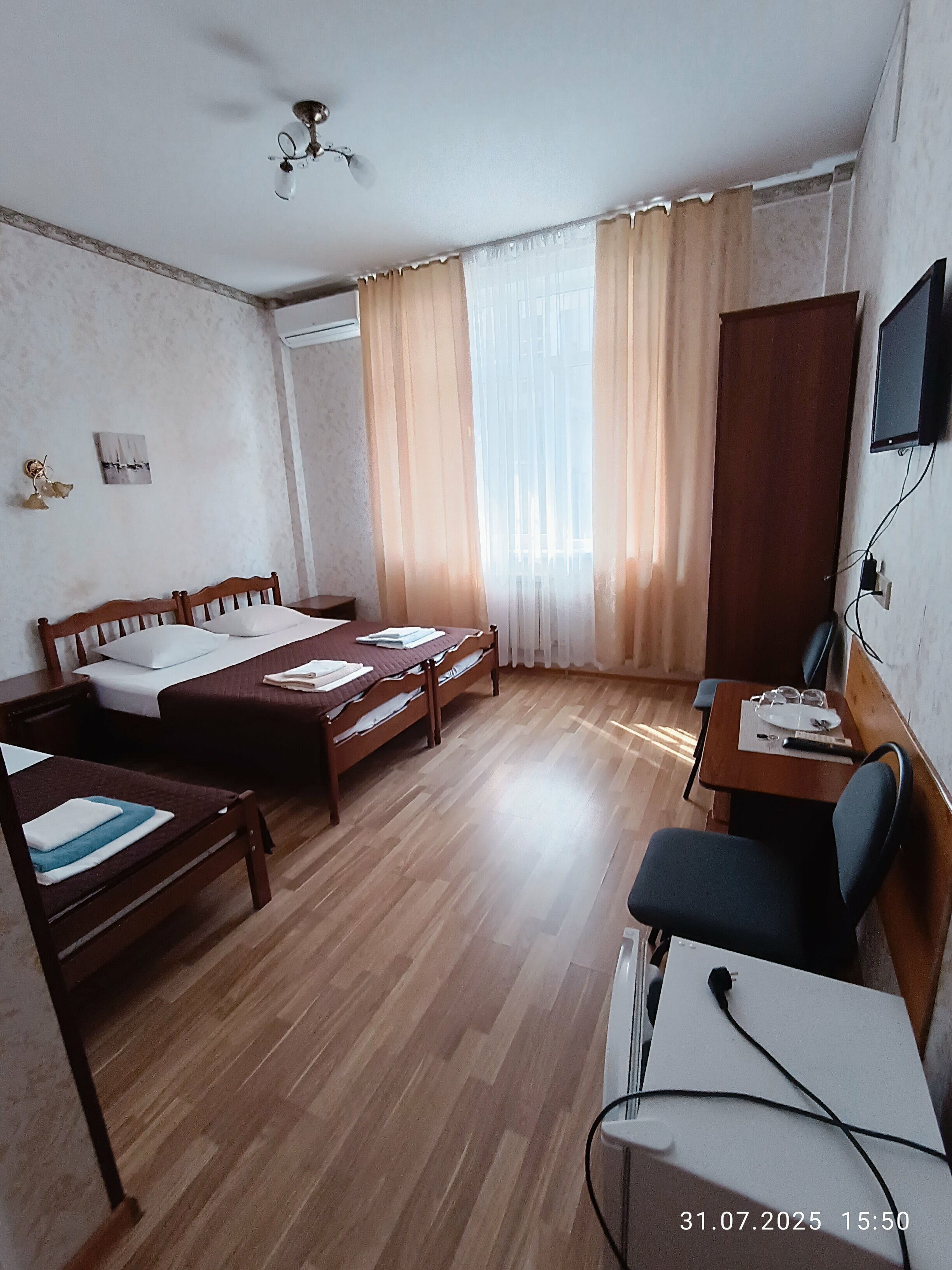 3хместный номер 1 этаж б/балкона