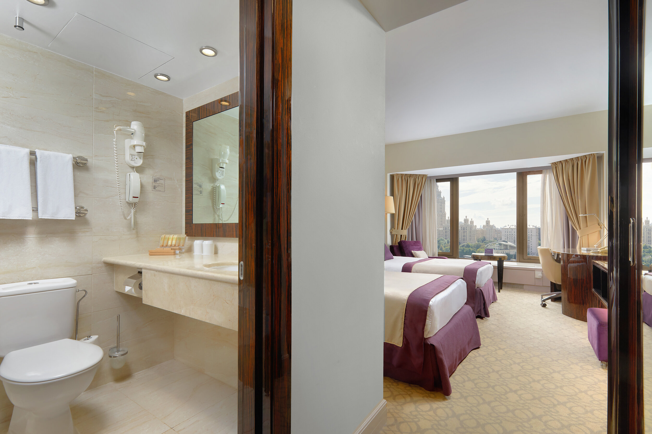 Двухместный номер с 1 кроватью или 2 отдельными кроватями