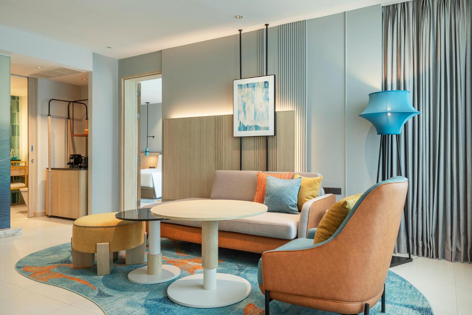 One-Bedroom King Suite with Pattaya Beach View - Bay Tower 