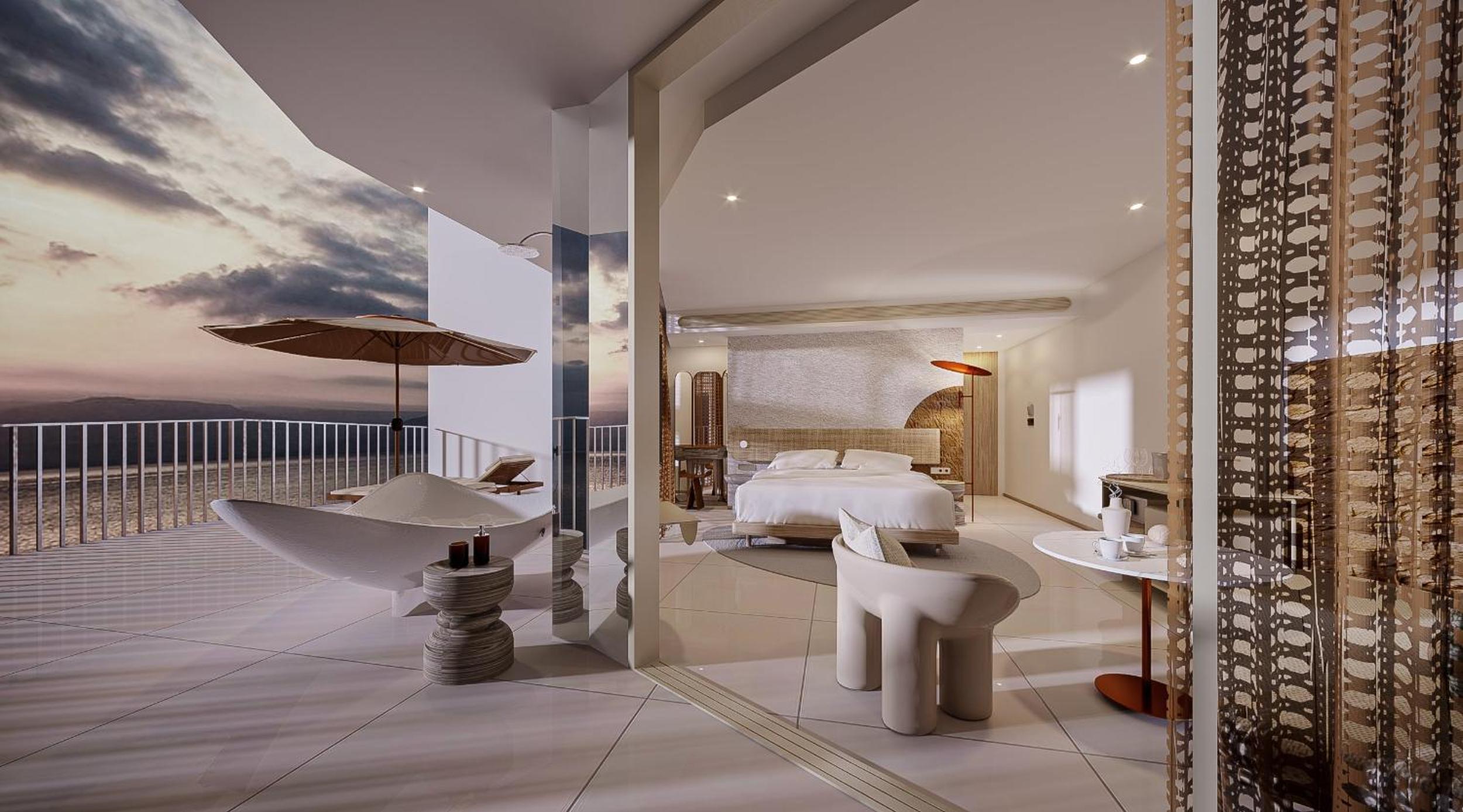 Deluxe Spa Suite Ocean View King