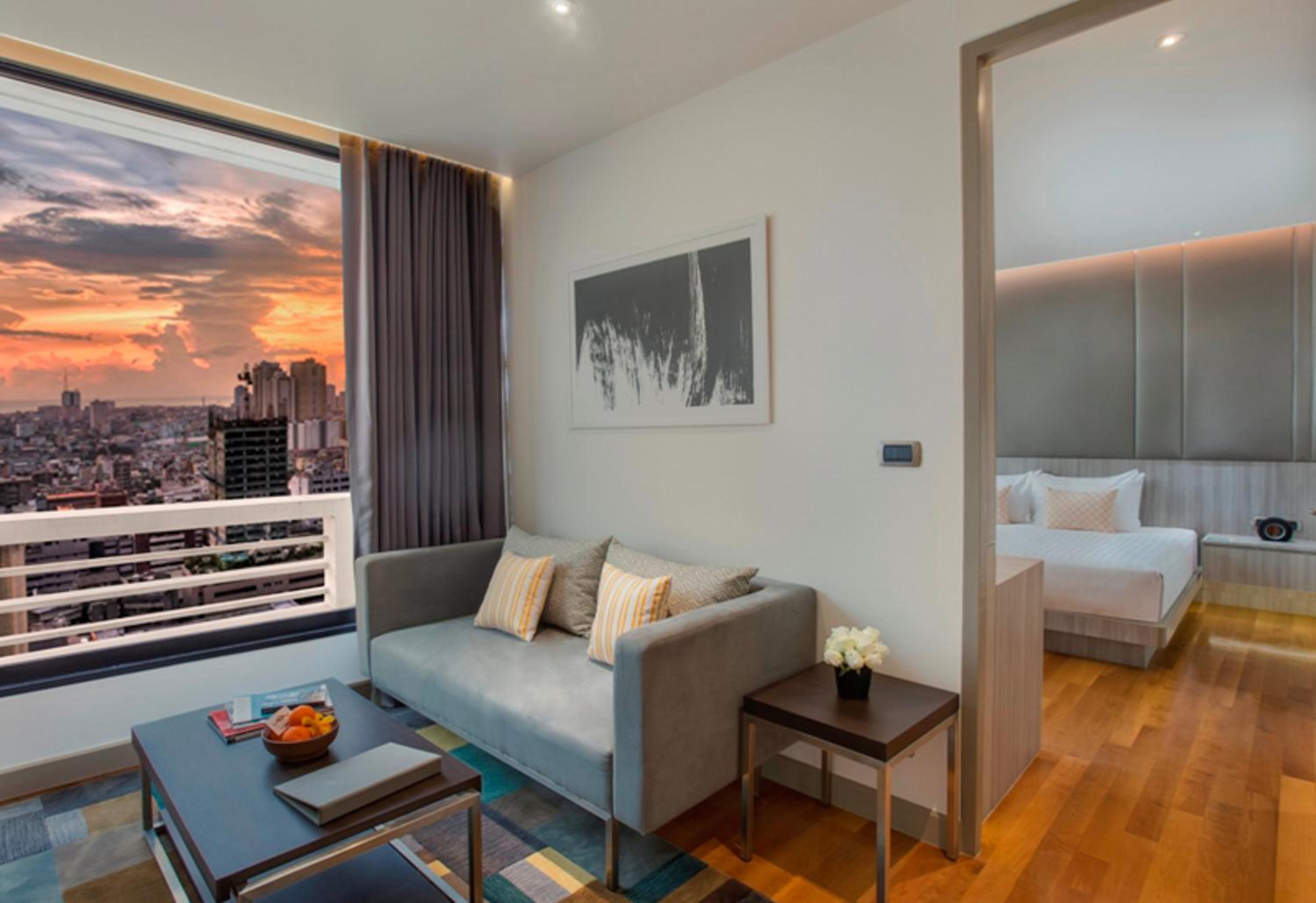 Three-Bedroom Family Apartment with Balcony