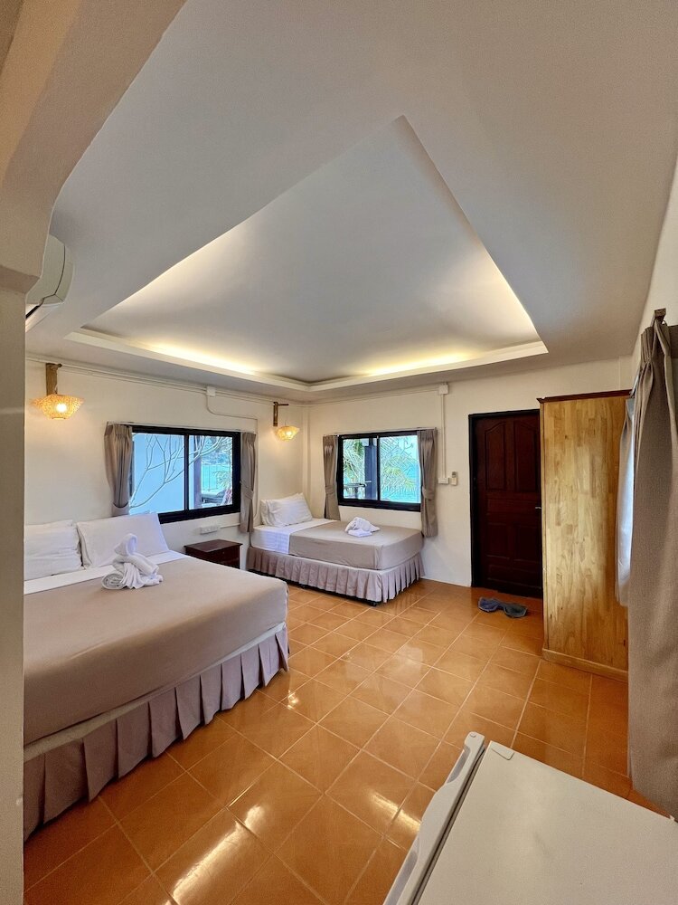 Comfort Bungalow, Multiple Beds, Beach View