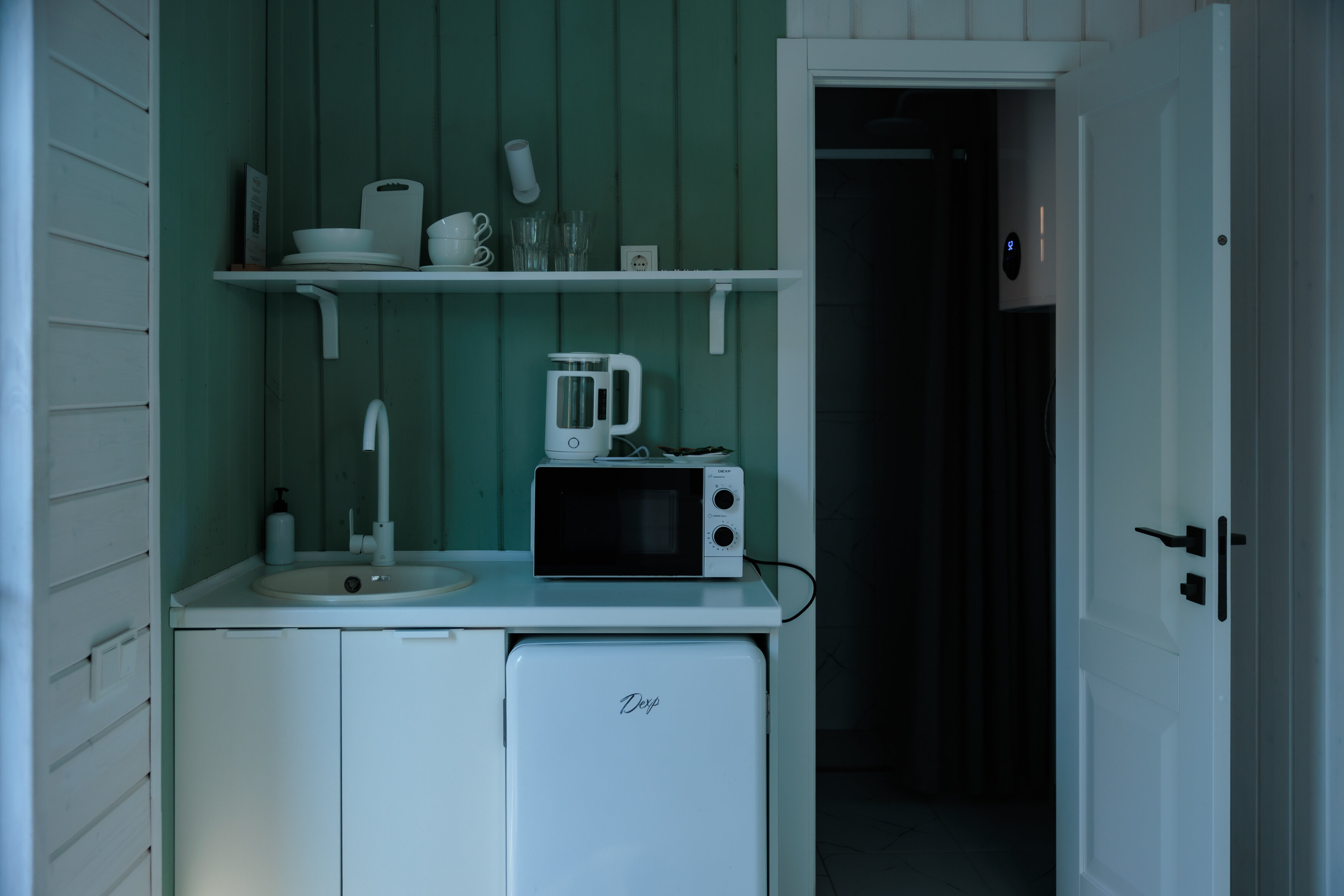 Мини-Барнхаус "Мальдивы" с террасой