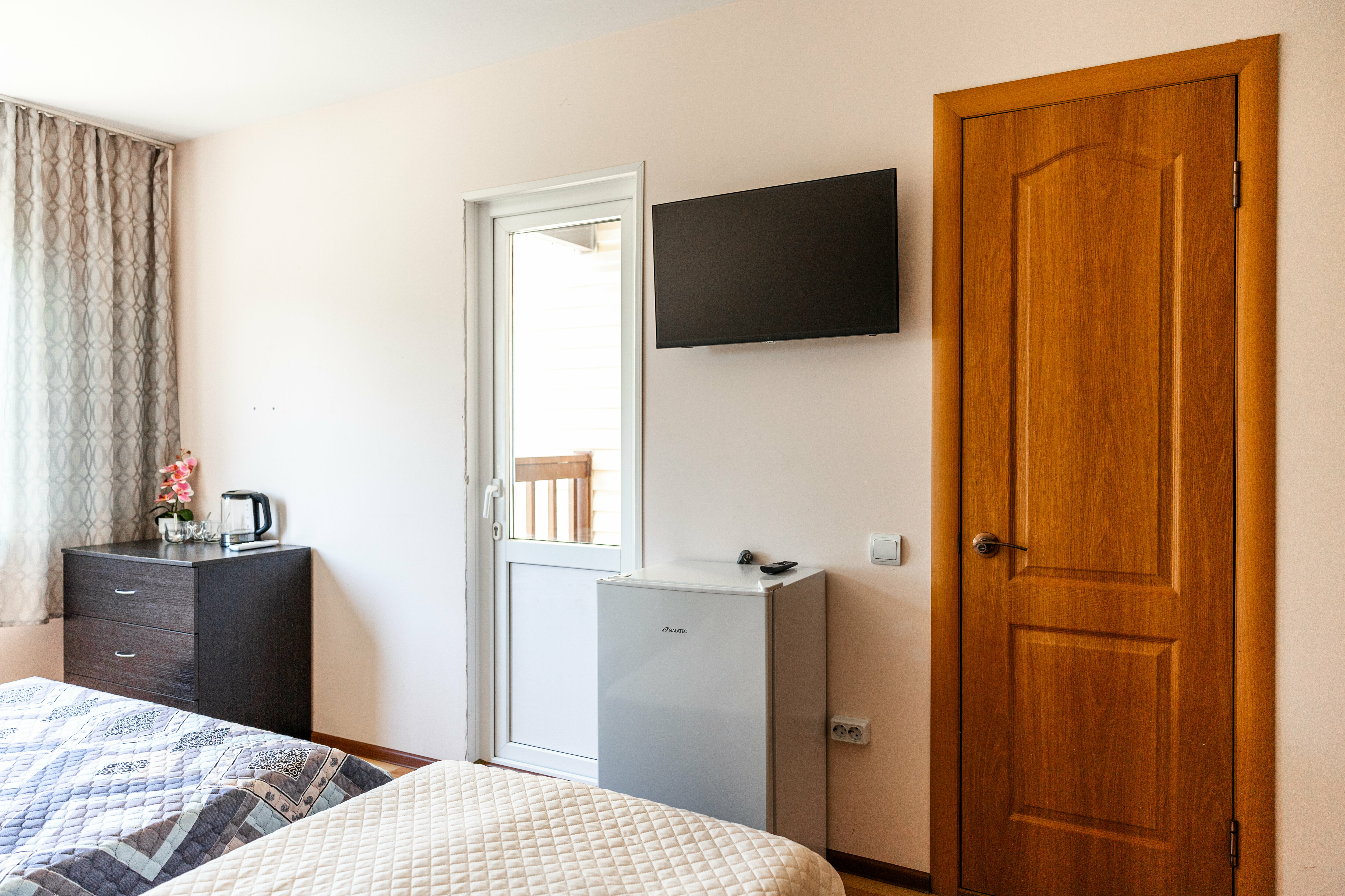 Трехместный номер с видом на море