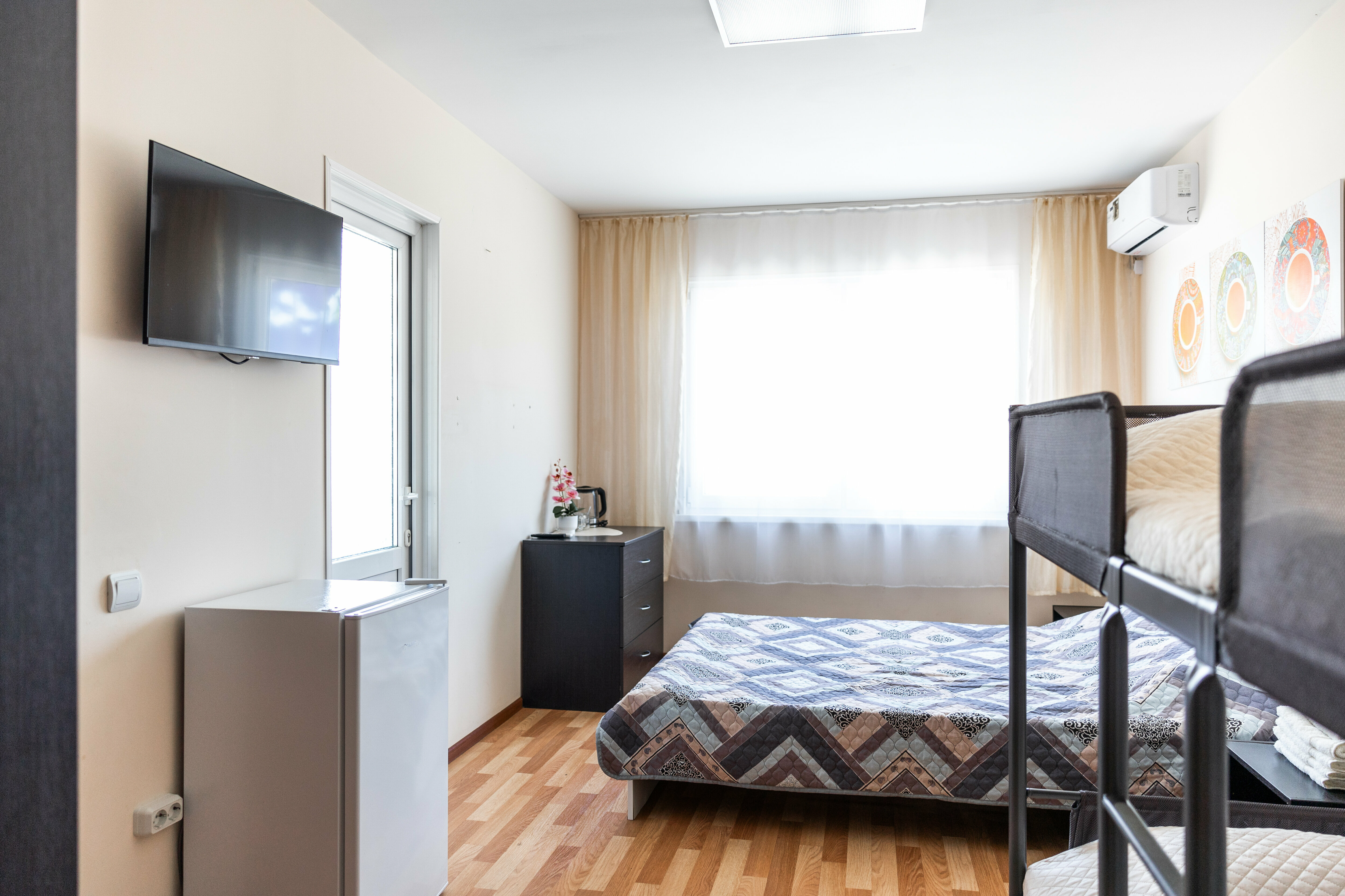 Четырехместный номер с балконом