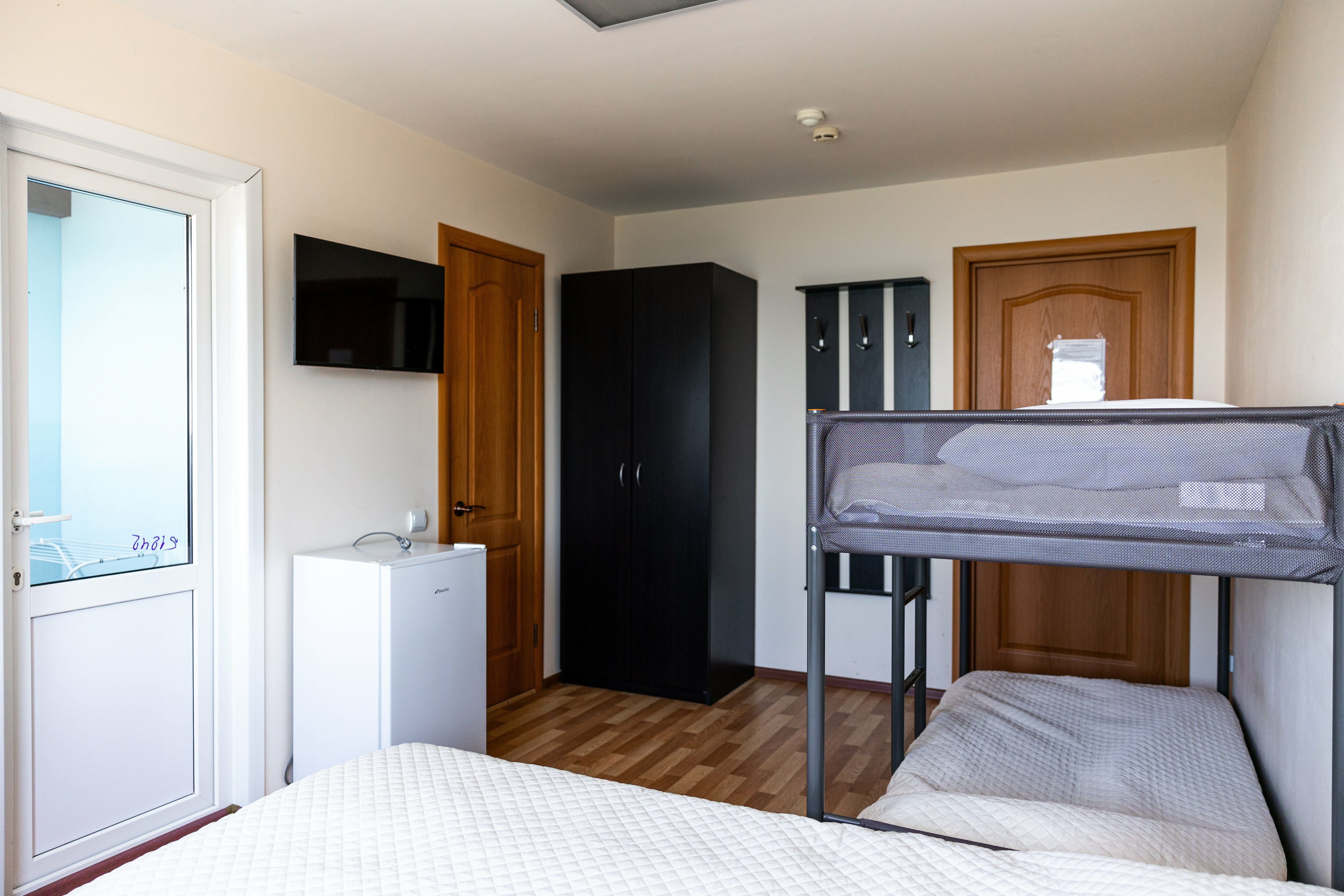 Четырехместный номер с видом на море