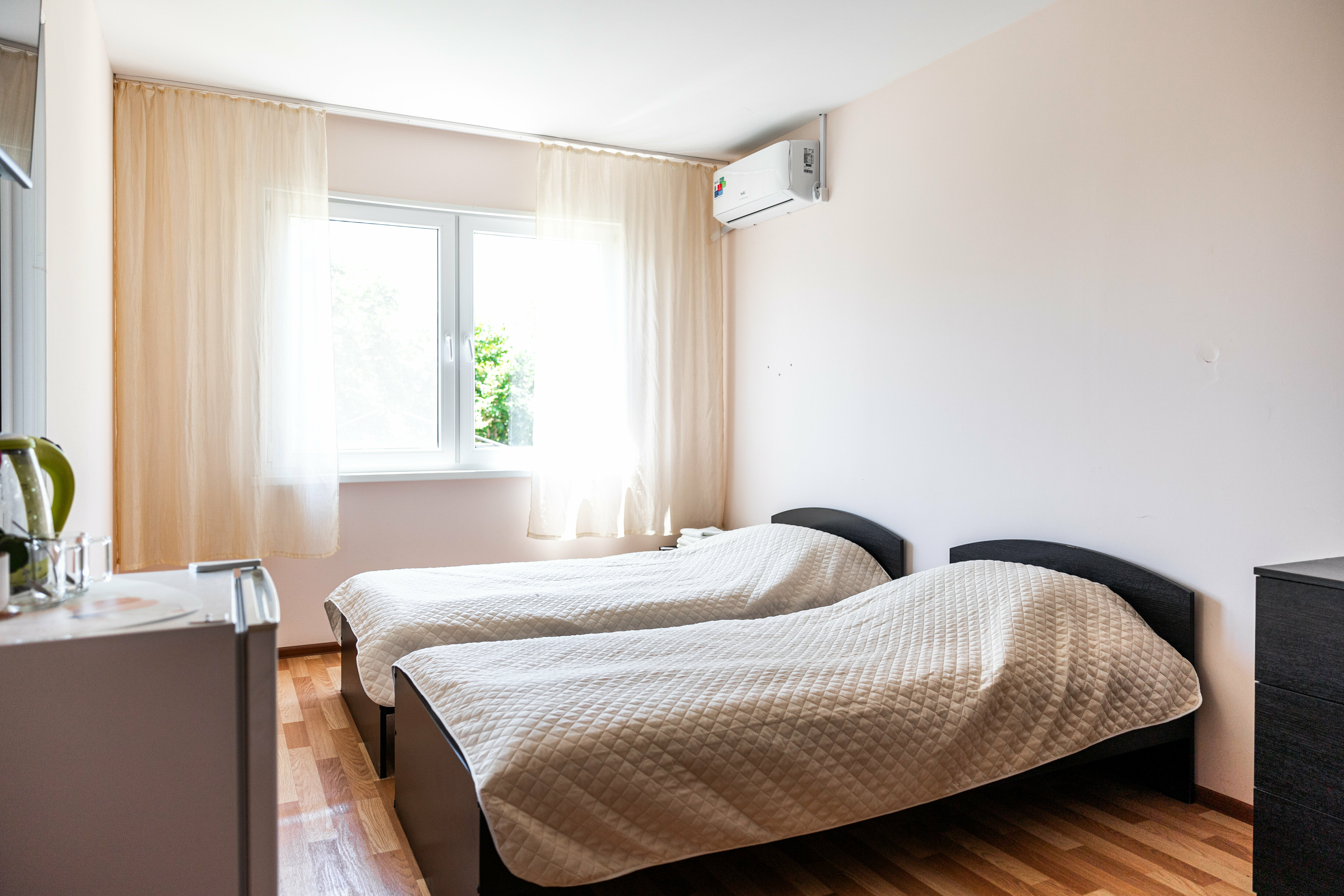 Двухместный номер с 2 отдельными кроватями, вид на море