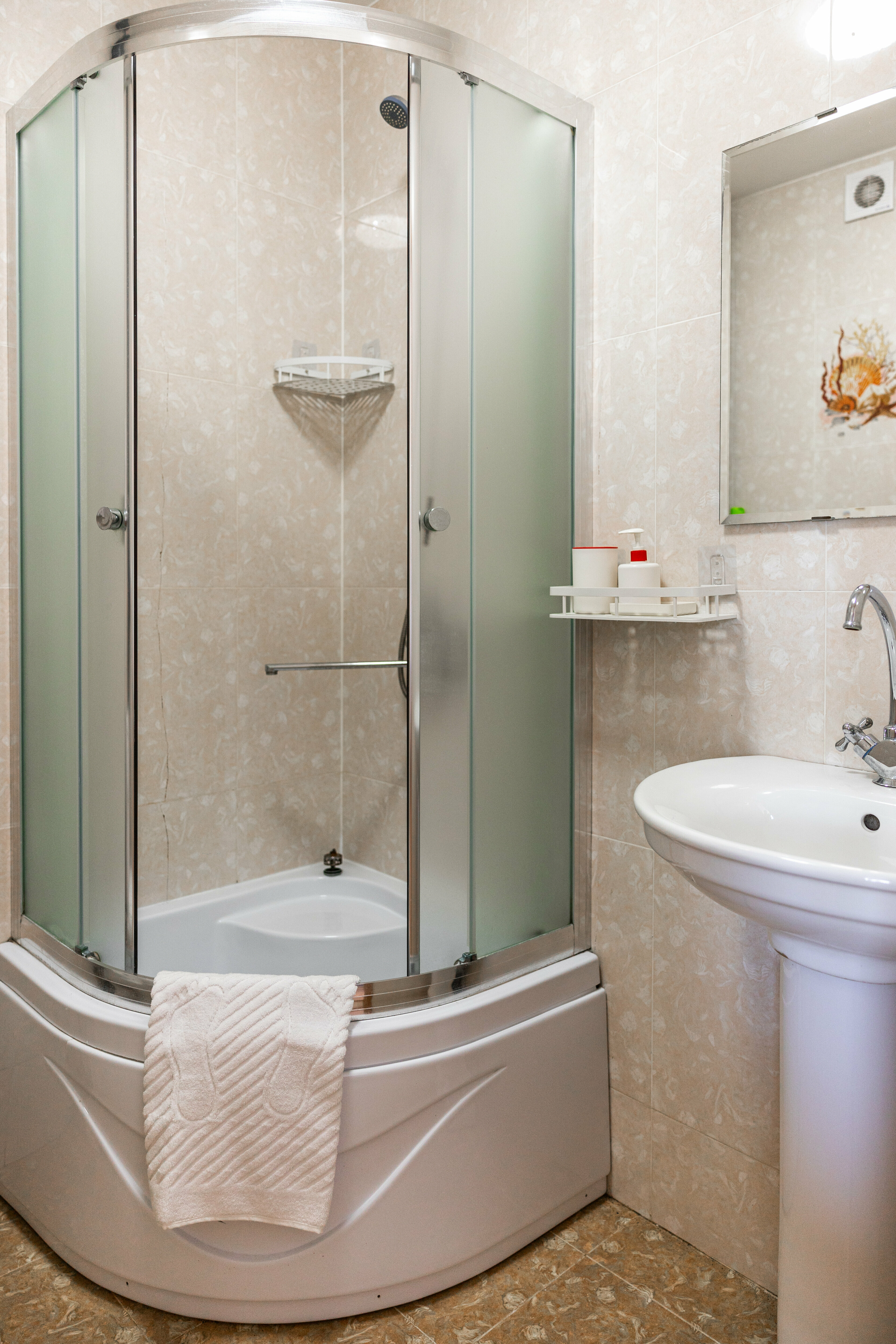 Двухместный номер с 2 отдельными кроватями, вид на море