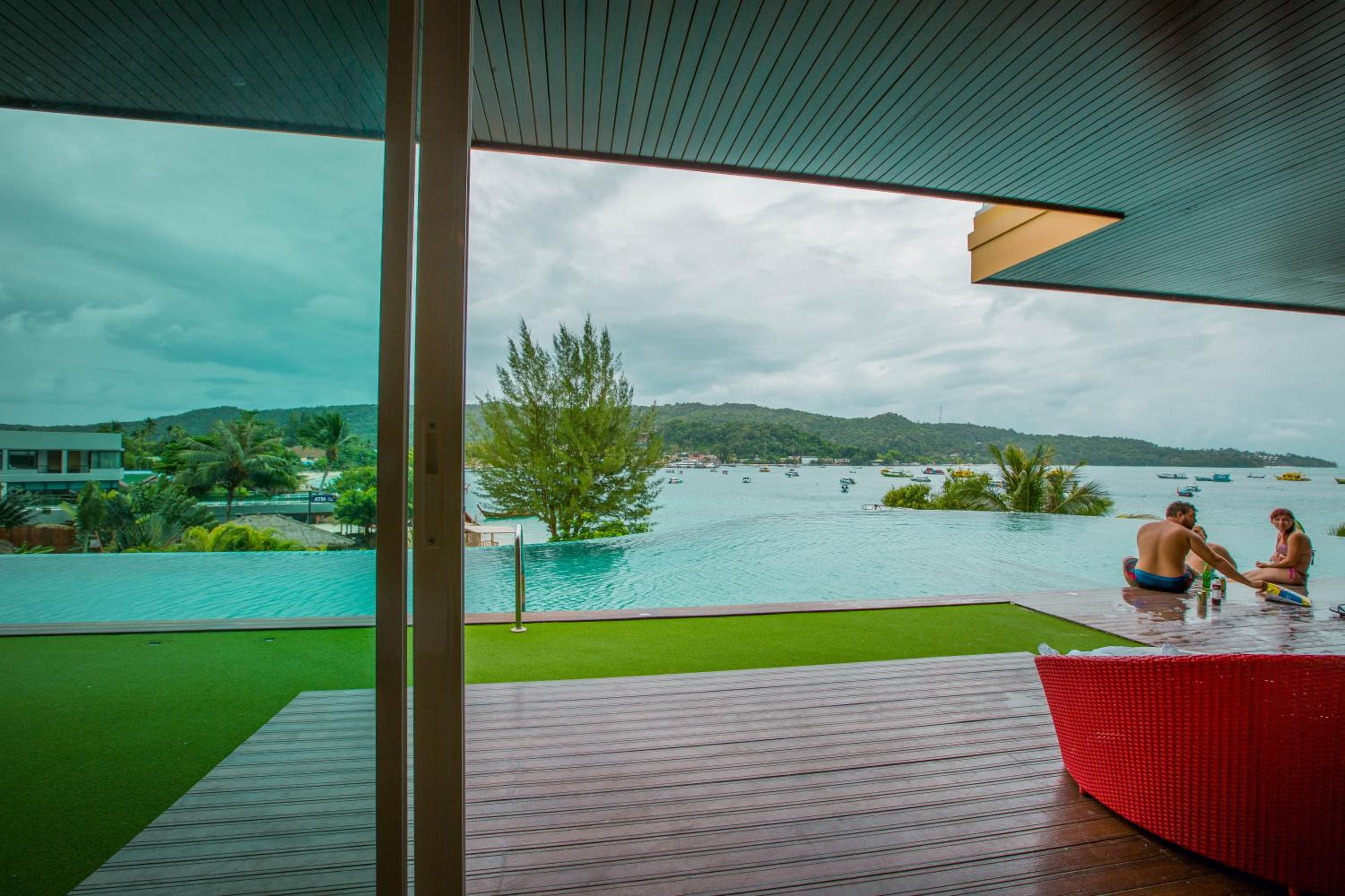 Luxury Double Room Sea View with Pool