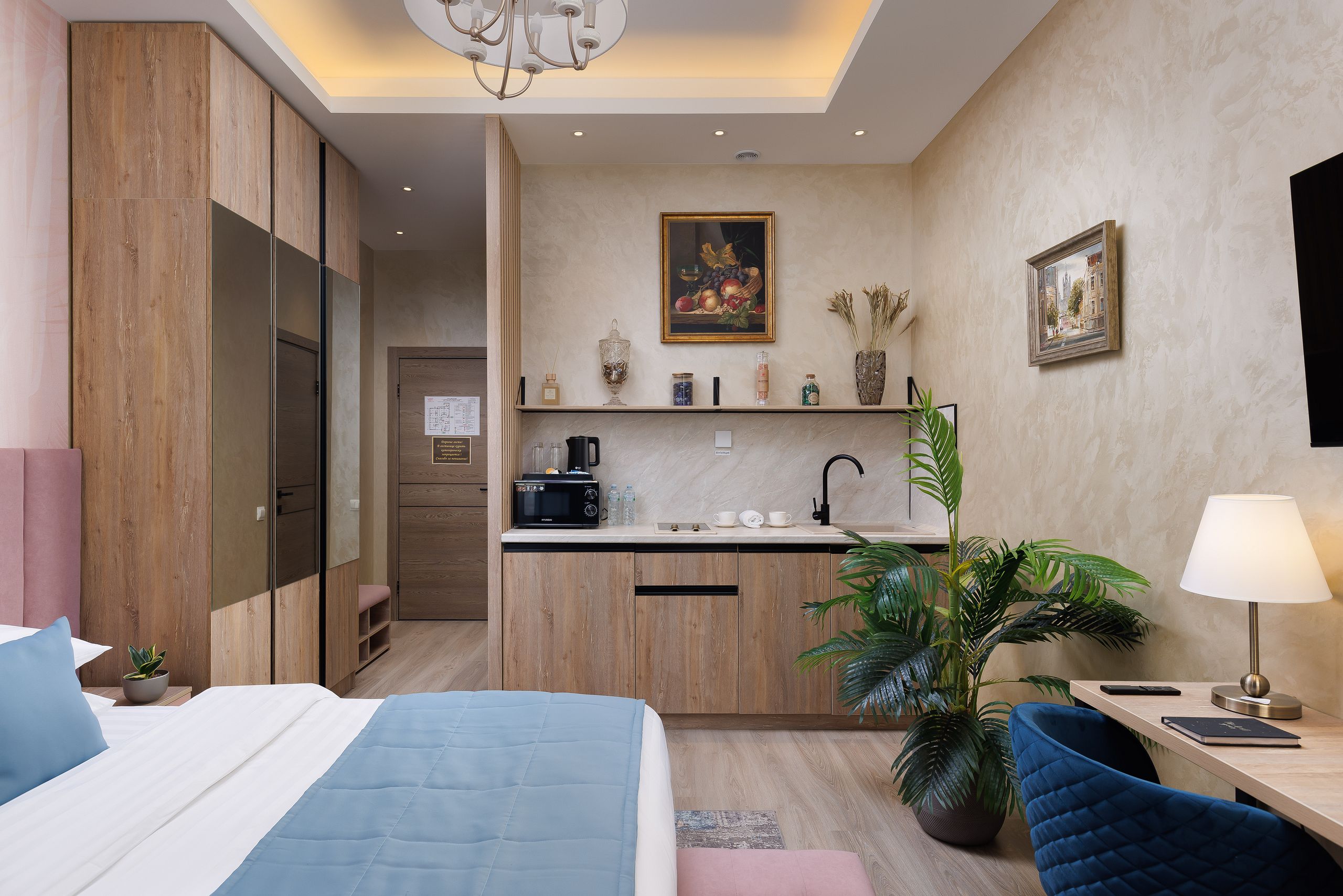 Двухместный номер с 1 кроватью или 2 отдельными кроватями и собственной ванной комнатой