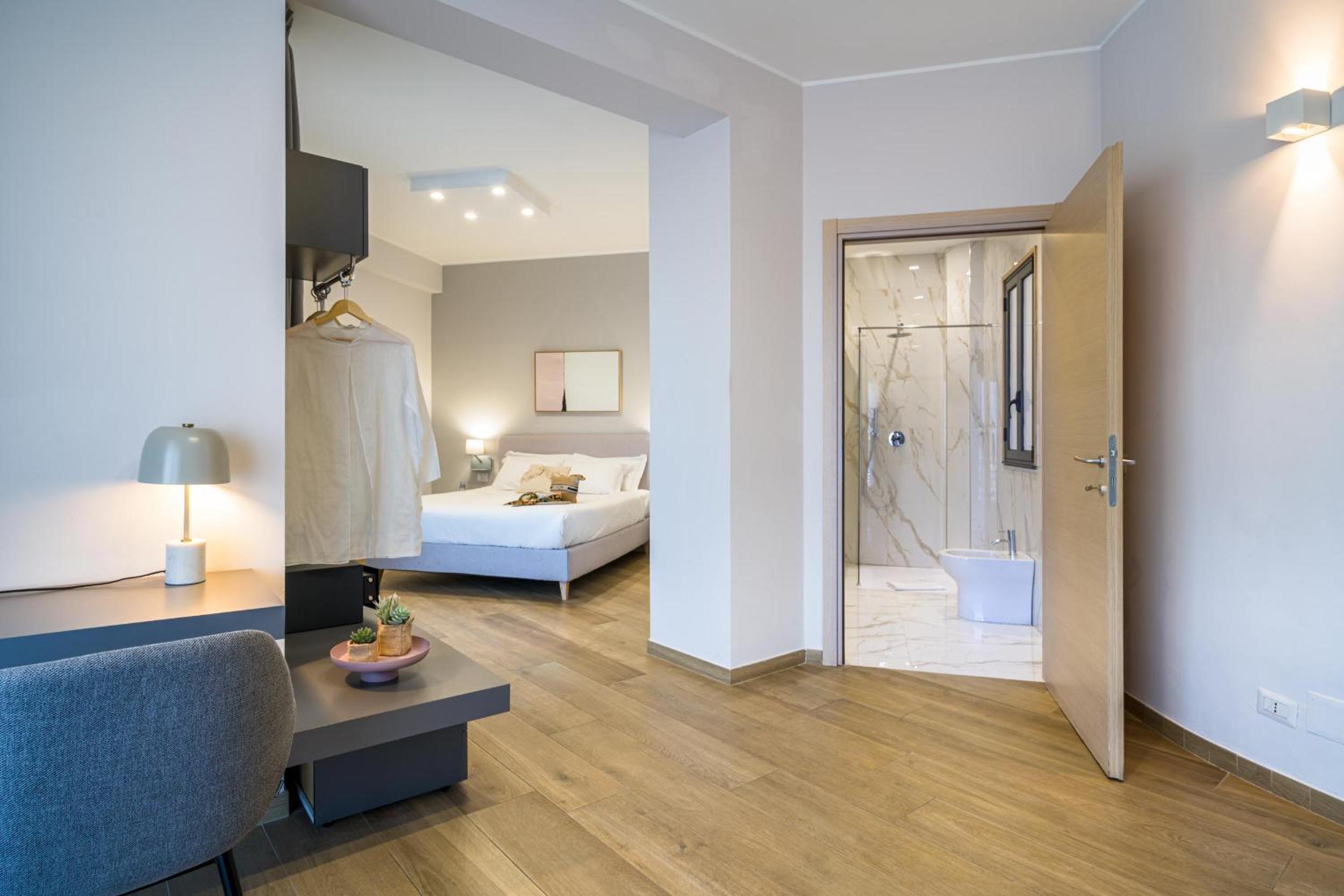 Family Room with Balcony and Partial Sea View