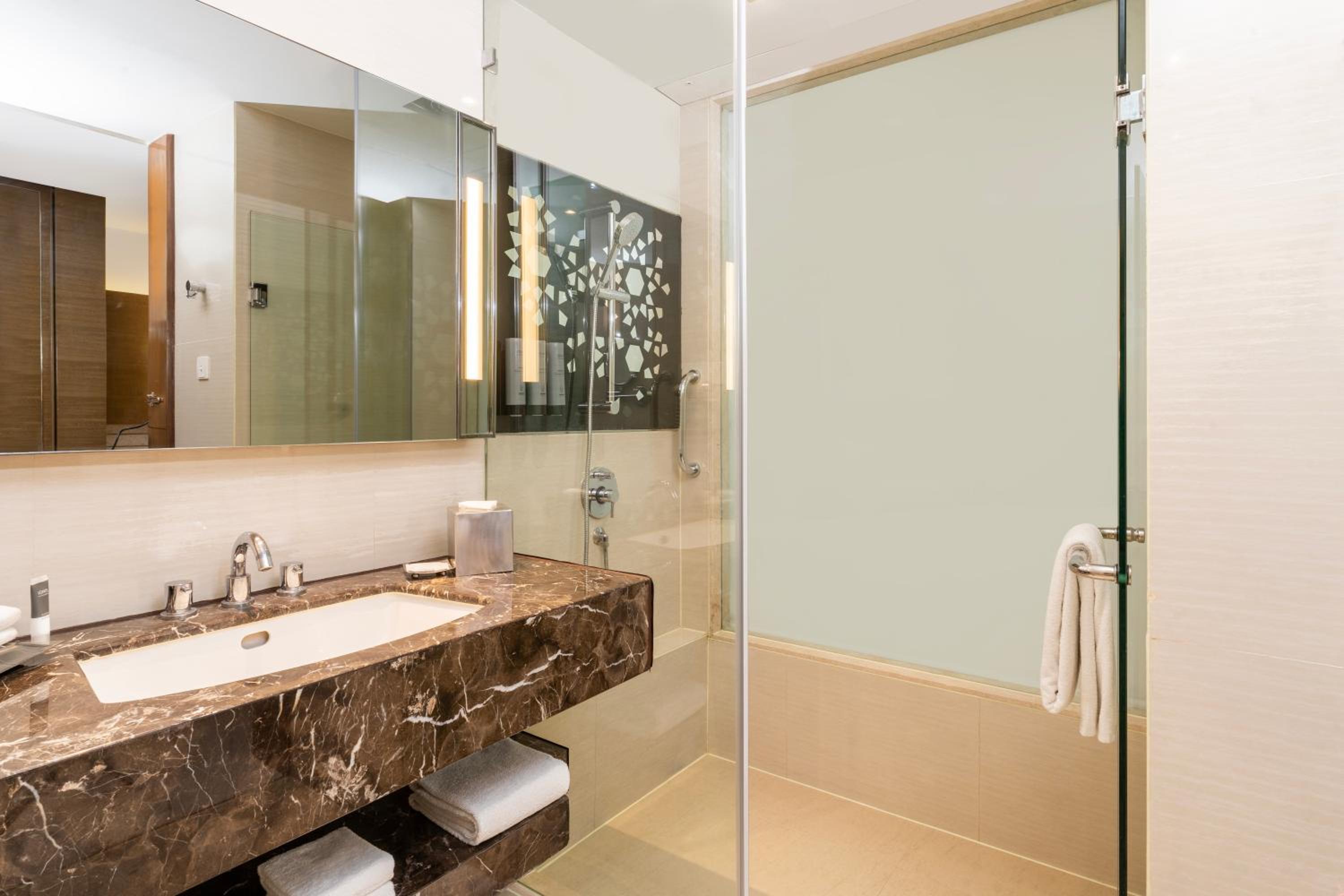 Twin Room with Pool View with INR 500 F&B credit, 1+1 Happy Hours (selected brands) and 15% discount on Spa