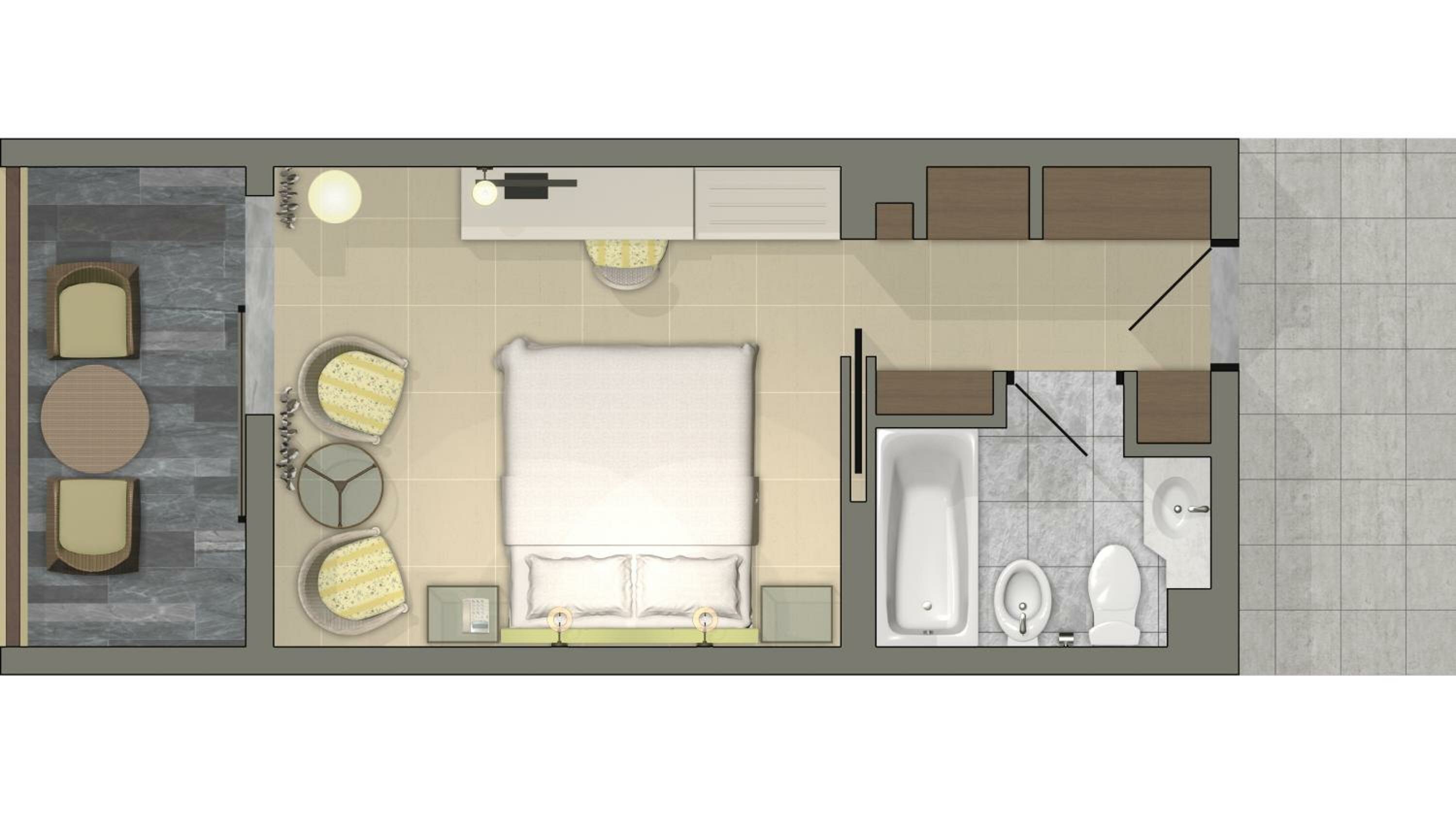 Classic Room, Garden View