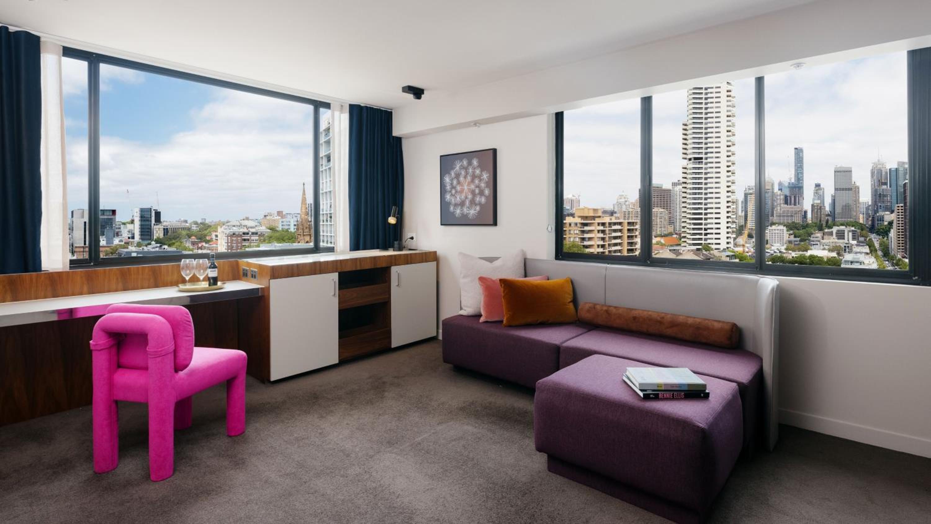 One-Bedroom Suite with City Skyline View
