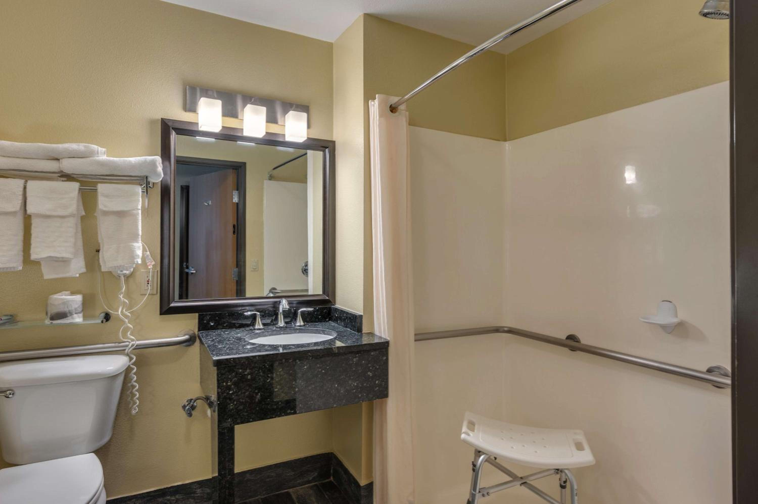 Queen Room with Roll-In Shower - ADA
