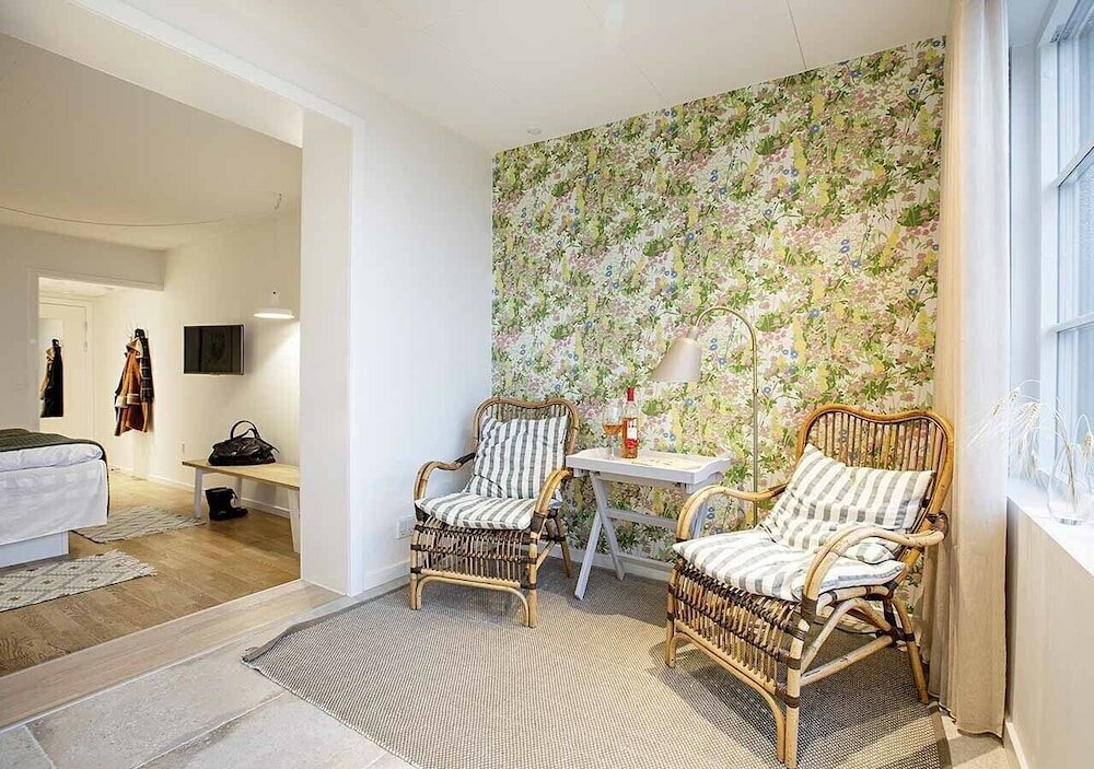 strandværelse med havudsigt