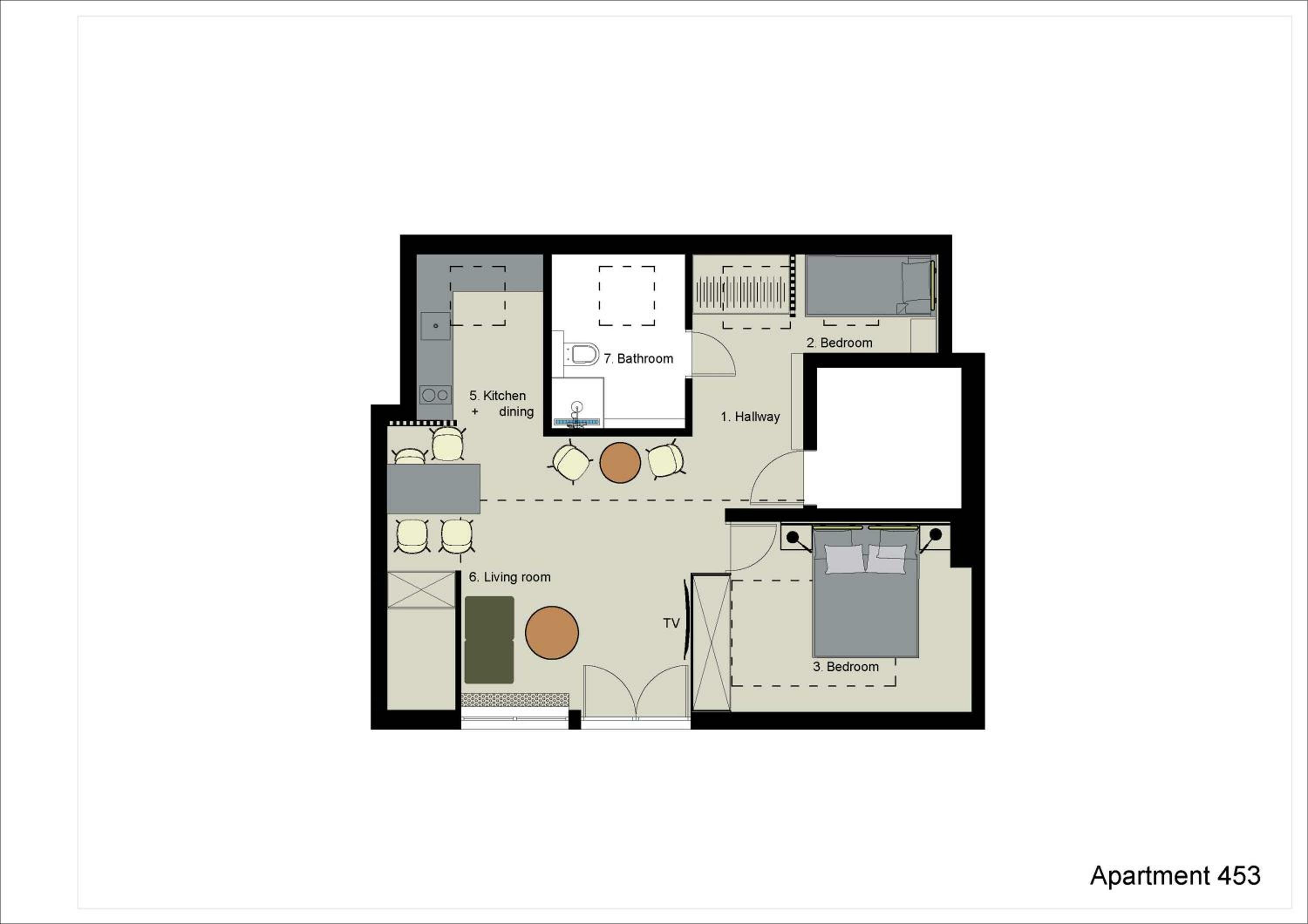 One-Bedroom Apartment
