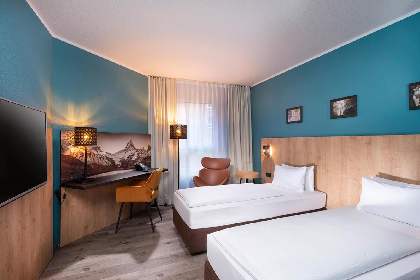 Standard Two Single Bed