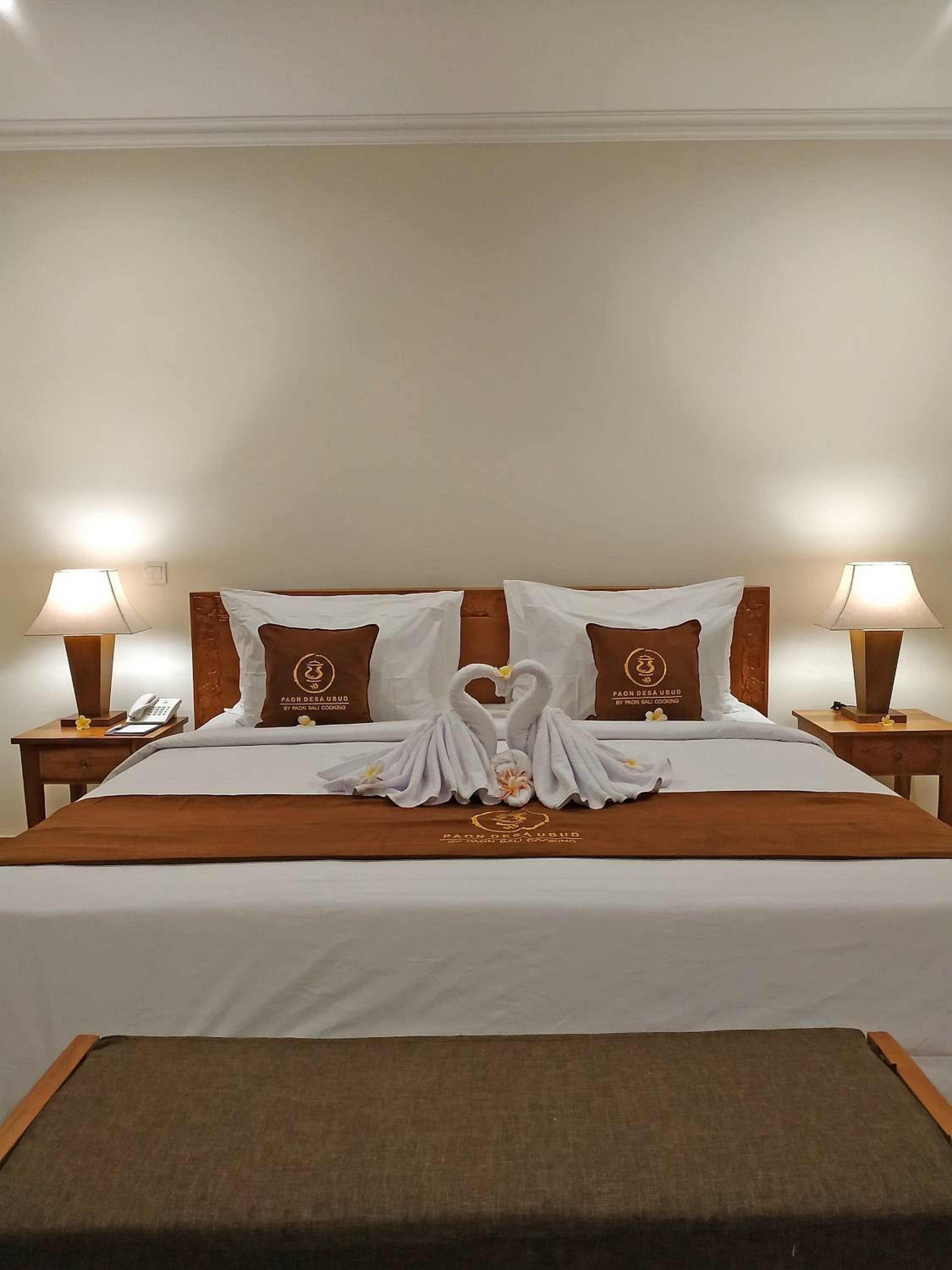 Deluxe Room Balcony with Rice Field View