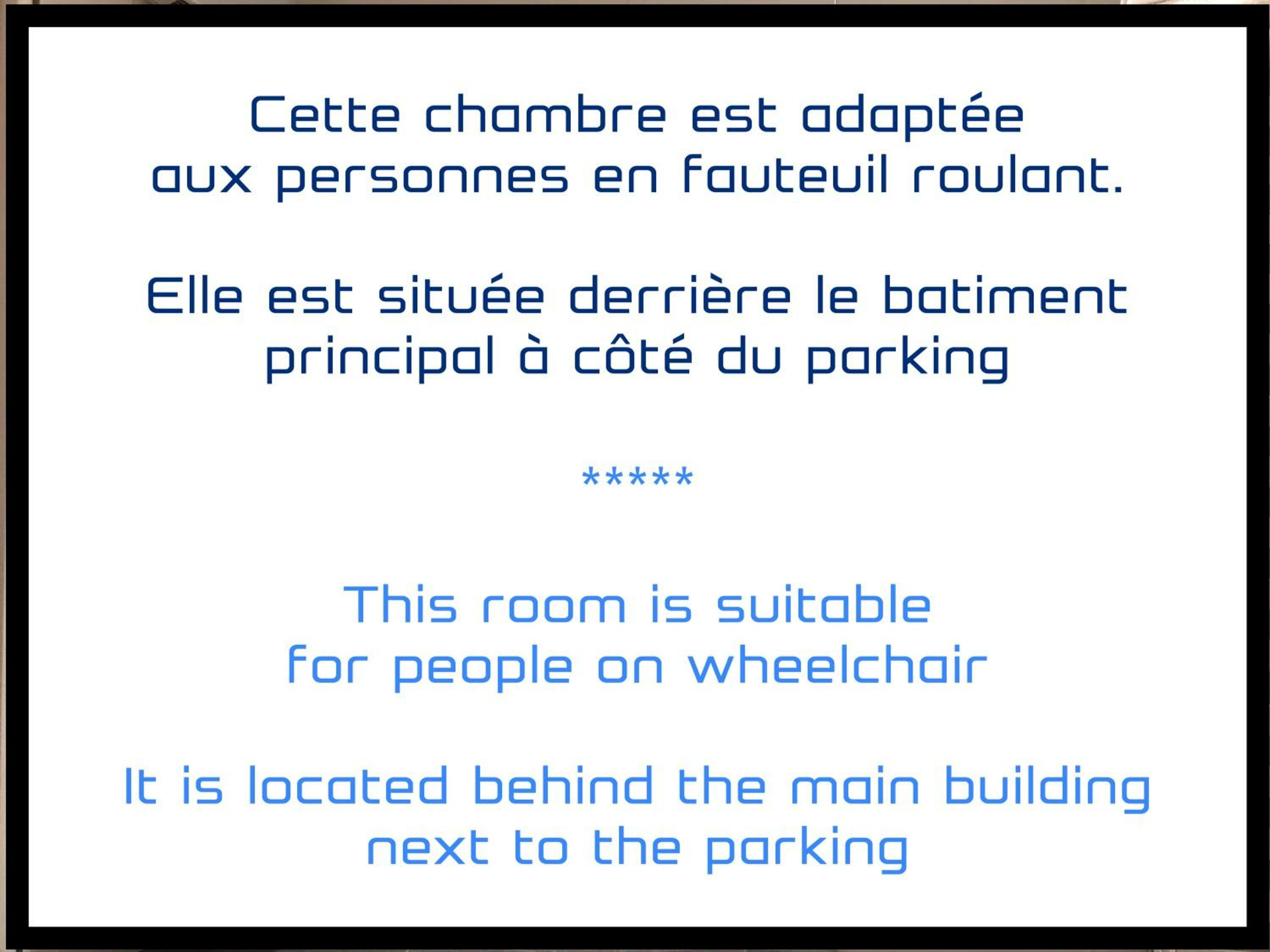 Double Room - Disability Access (Without Hot Tub)