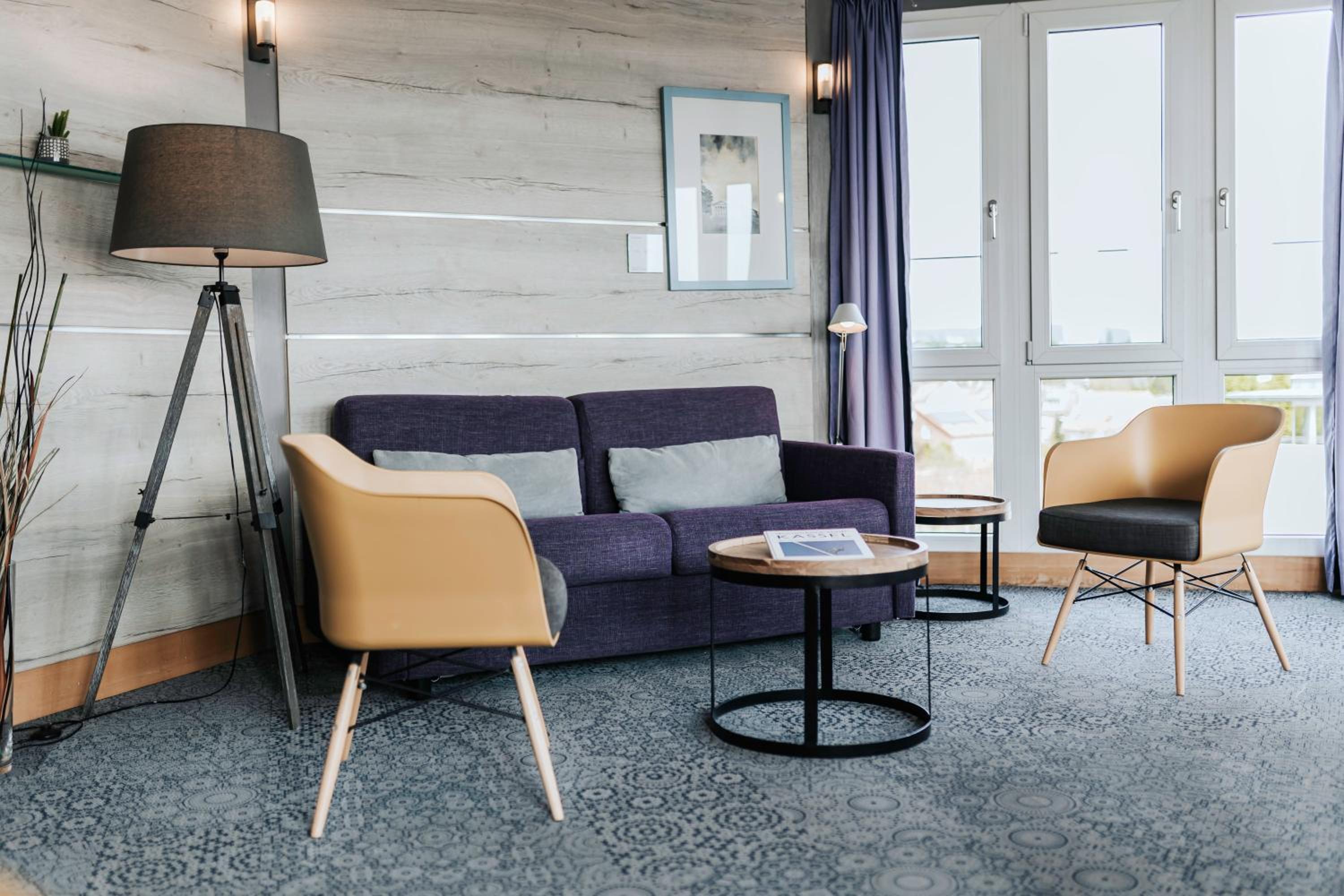 King Suite with Separate Living Area and Panoramic View