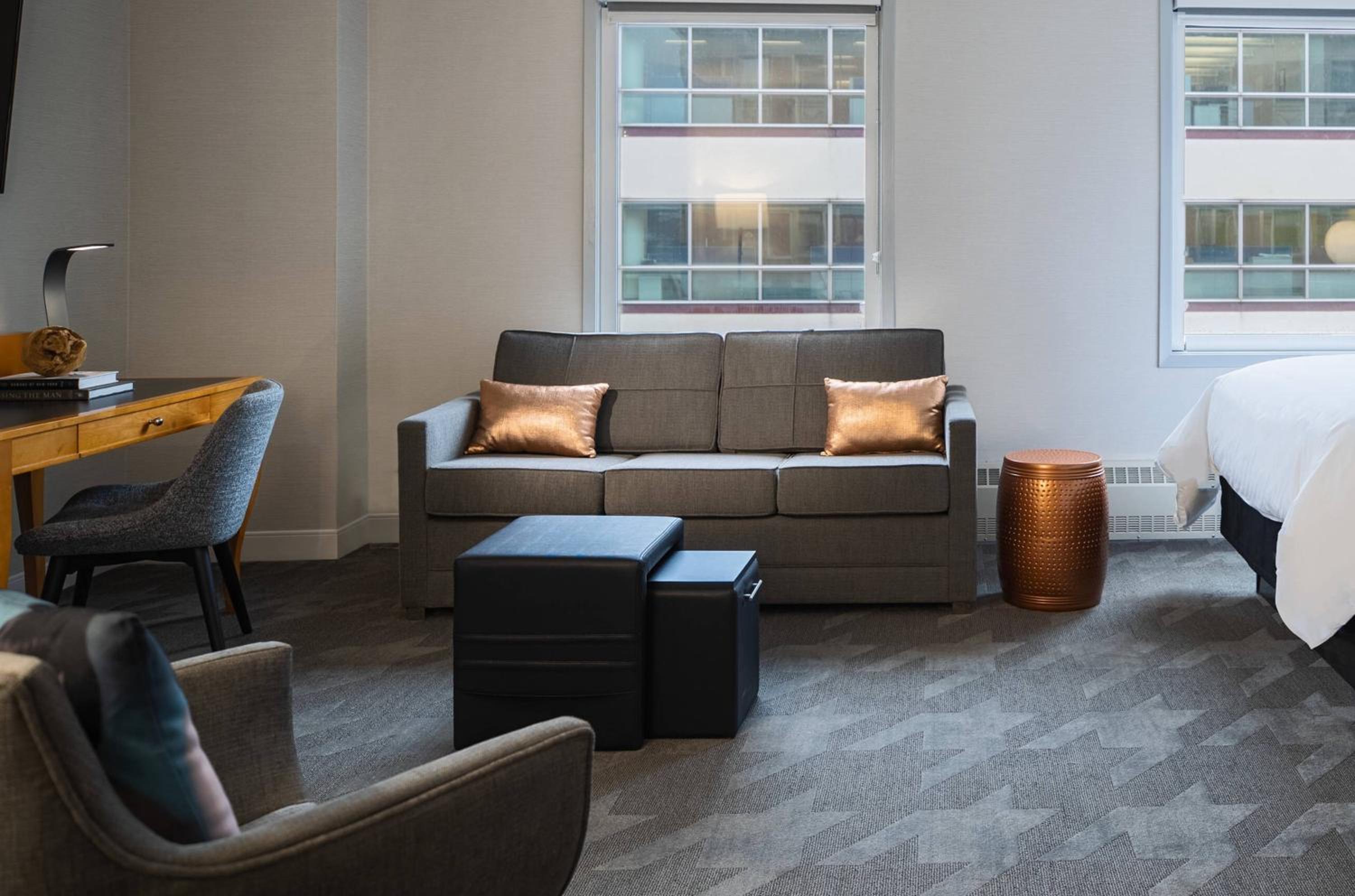 Studio with Two Double Beds