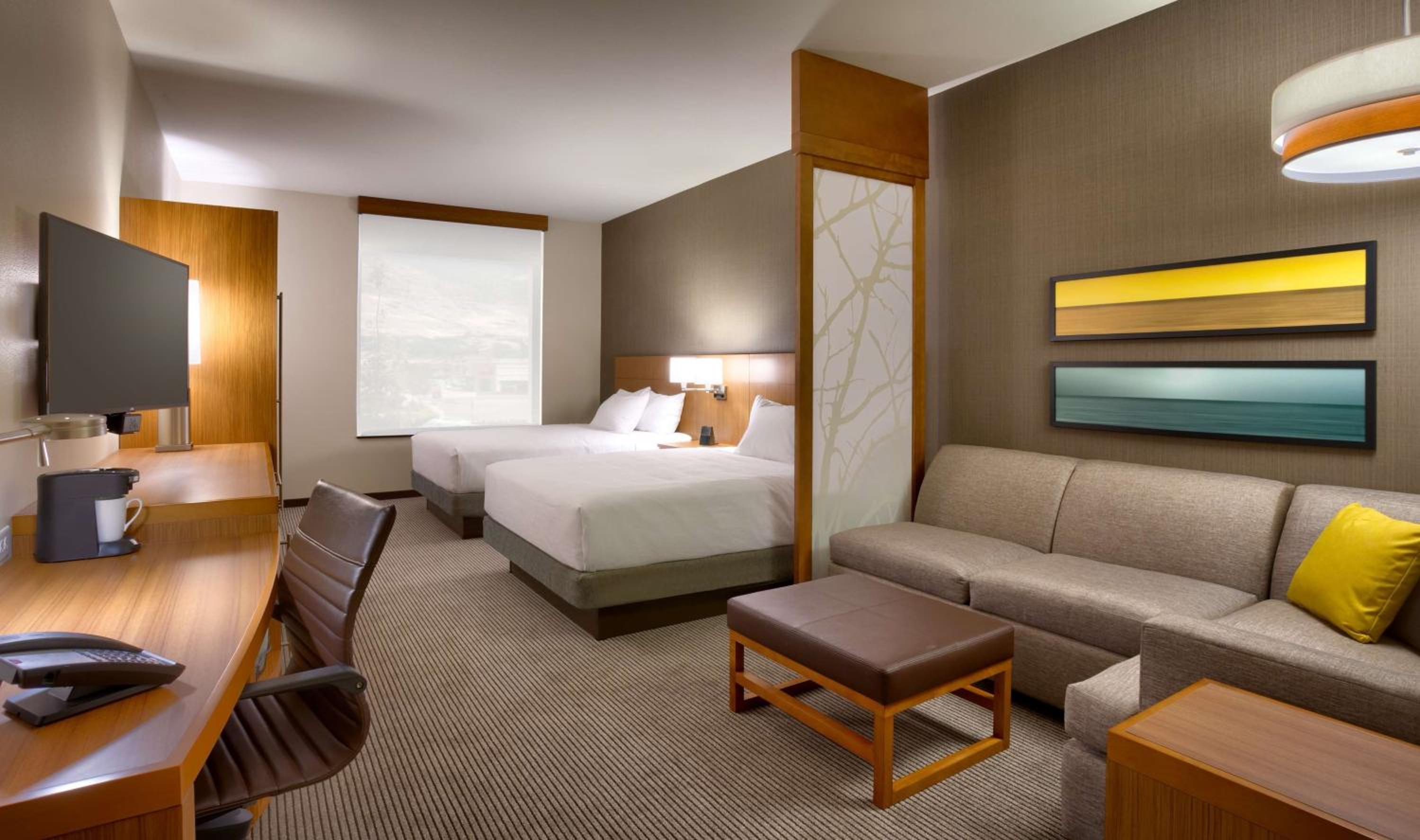 Queen Room with Two Queen Beds and Sofa Bed