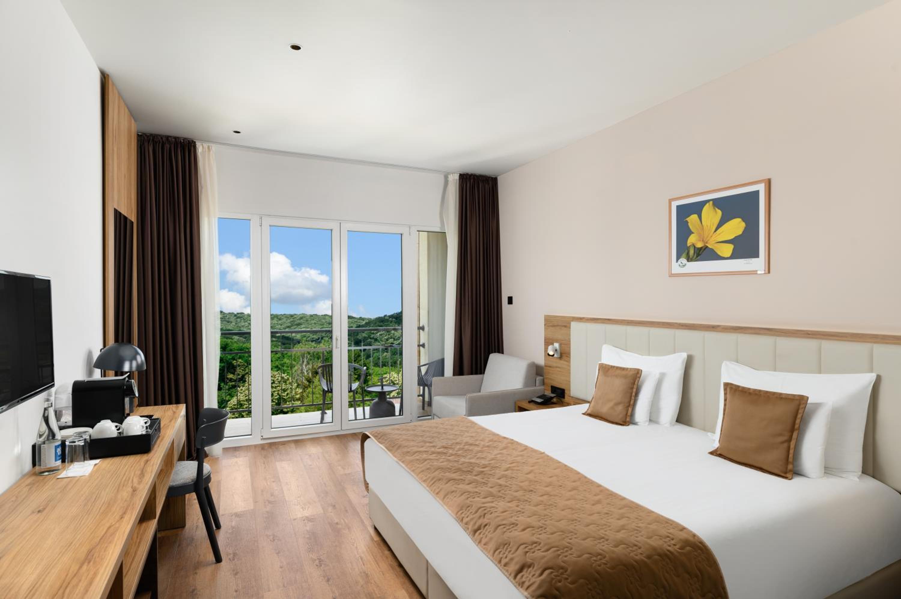 Superior Double Room with One Double Bed and Balcony