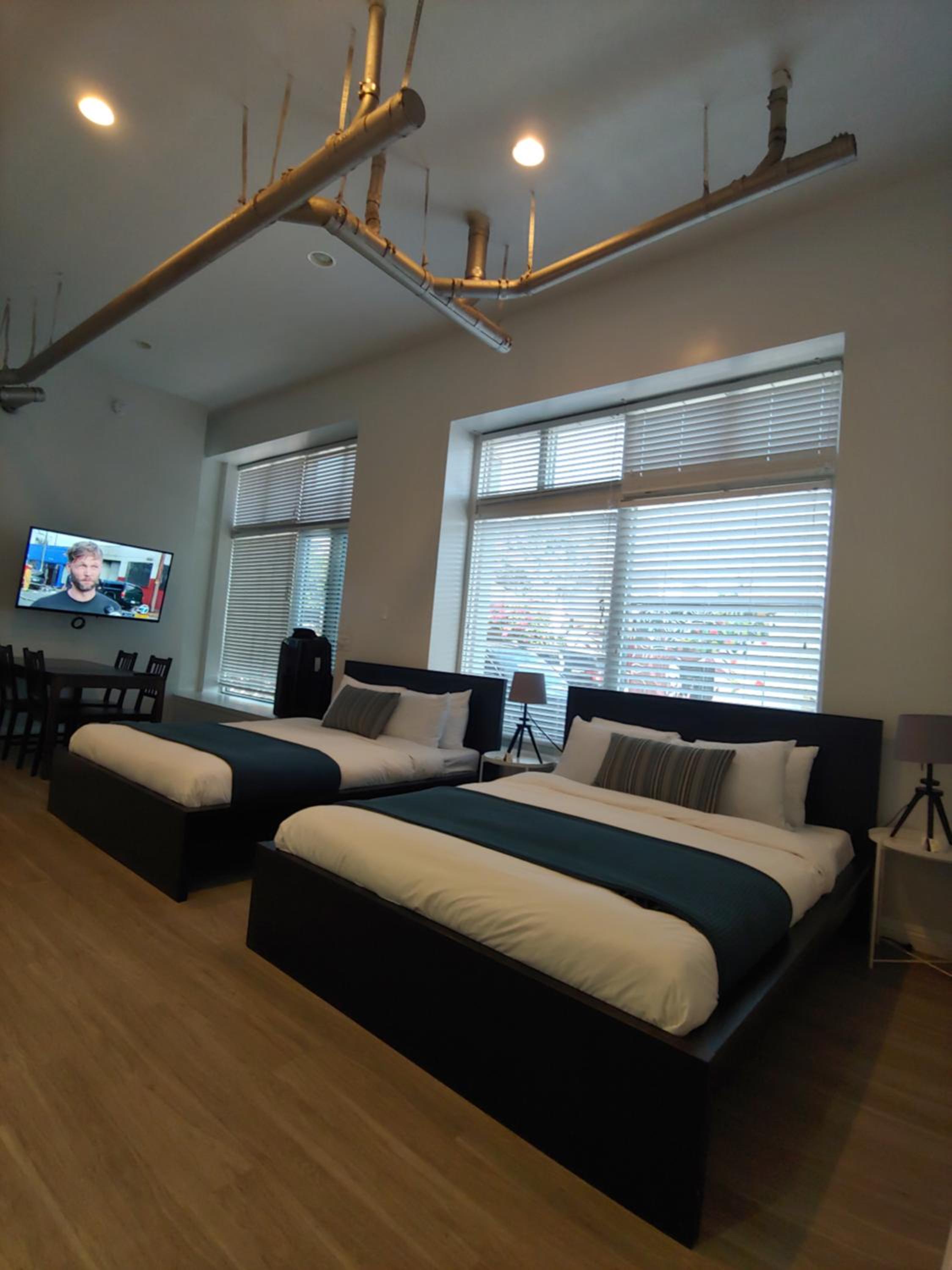 Large Studio with Partial Ocean View