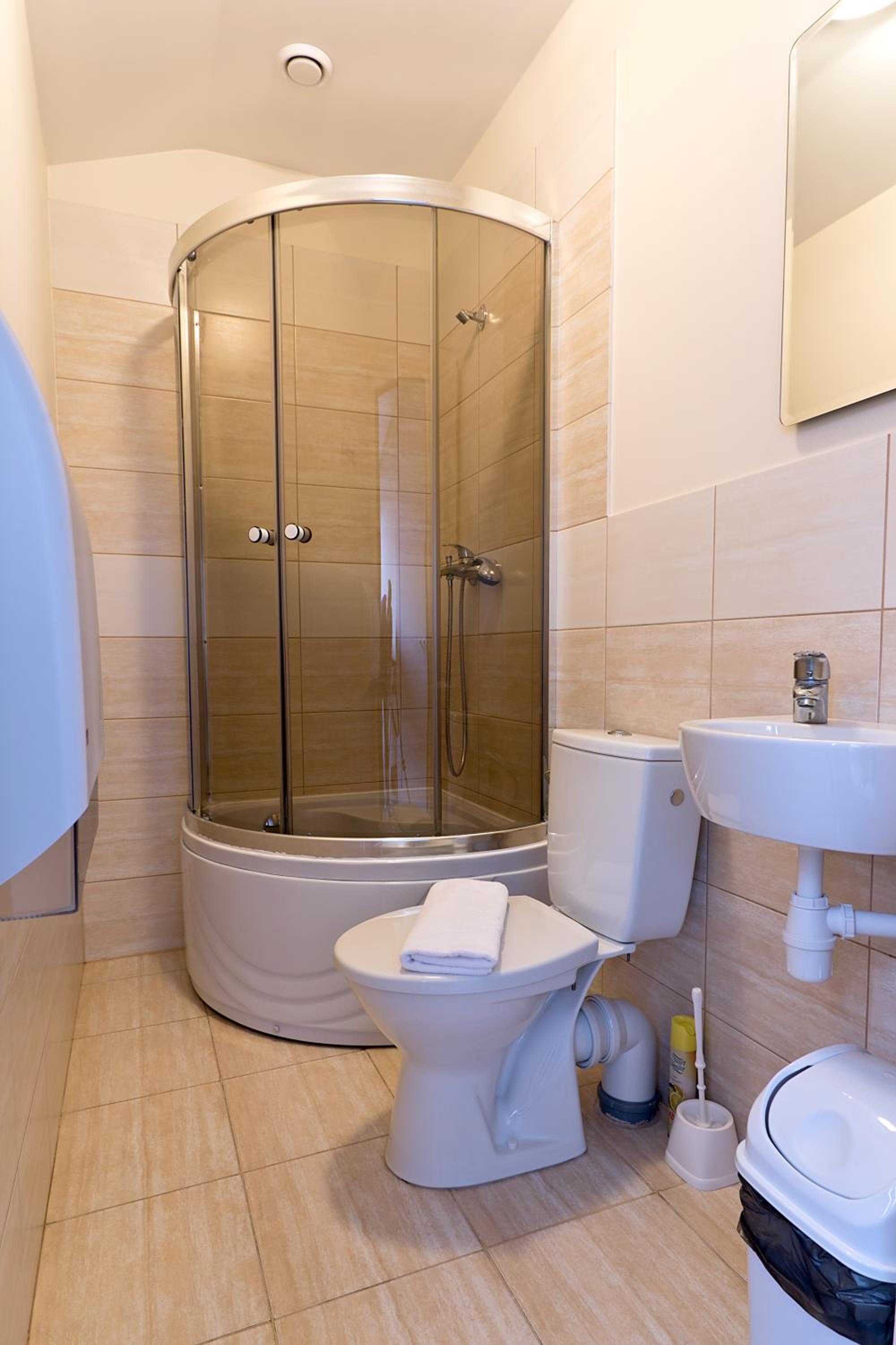 Family Room with Shower