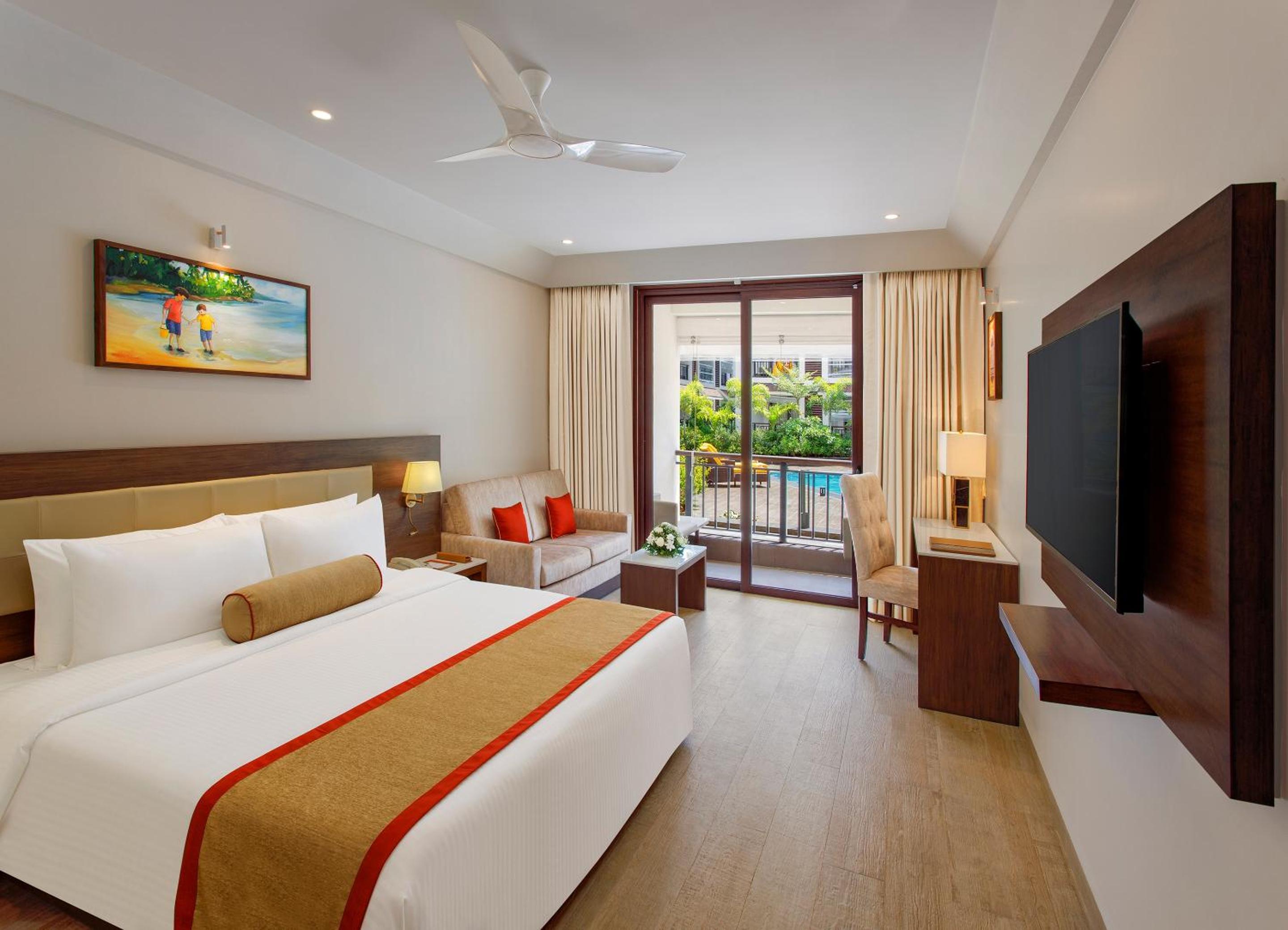 Pool View Double Rooms With Balcony	