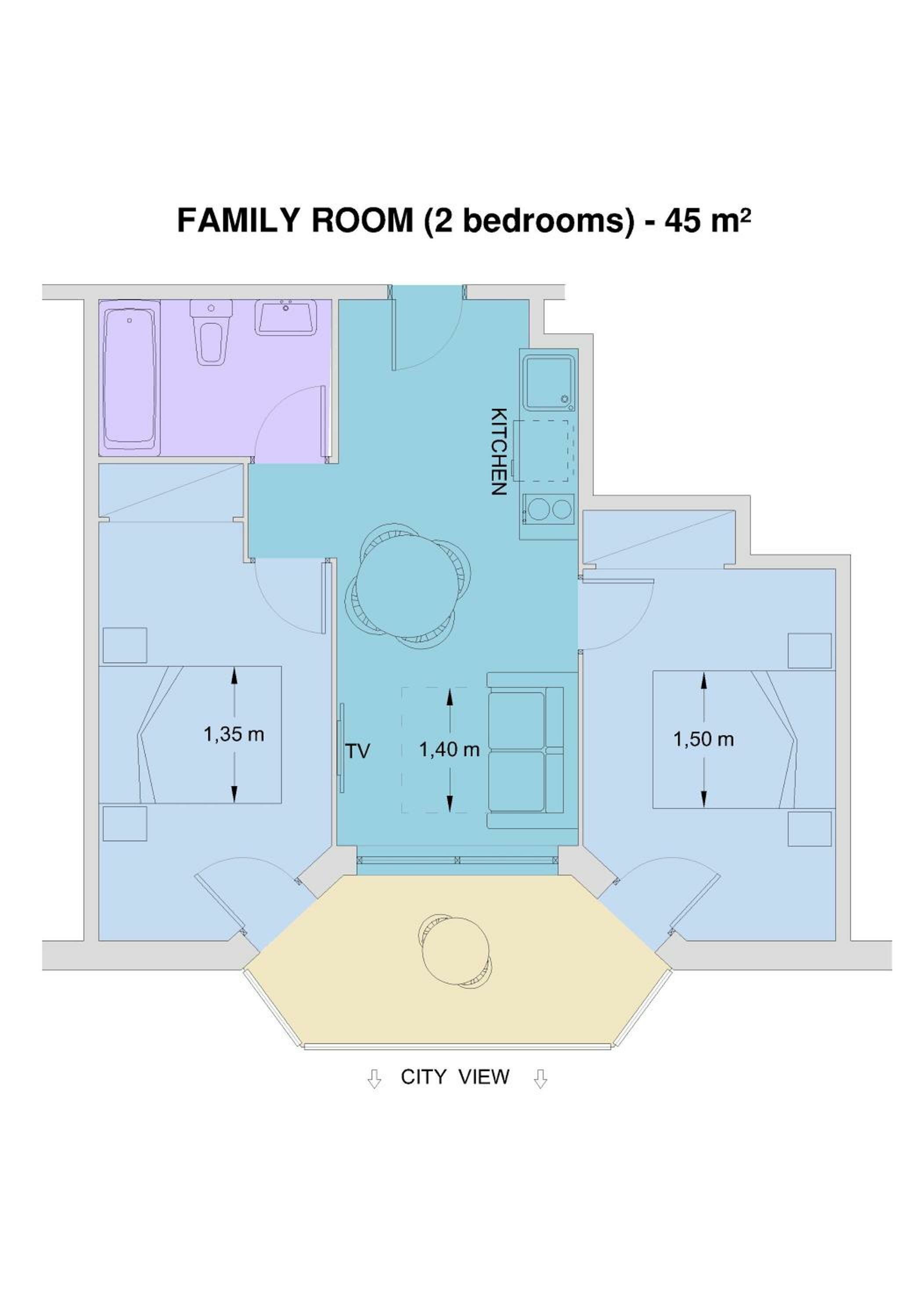 Two-Bedroom Apartment