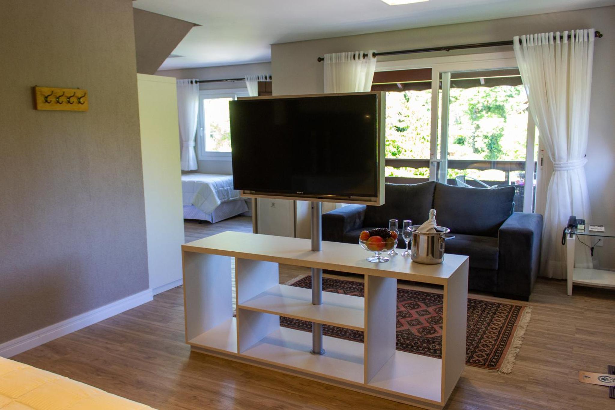 Chalé Casa Mãe com lareira