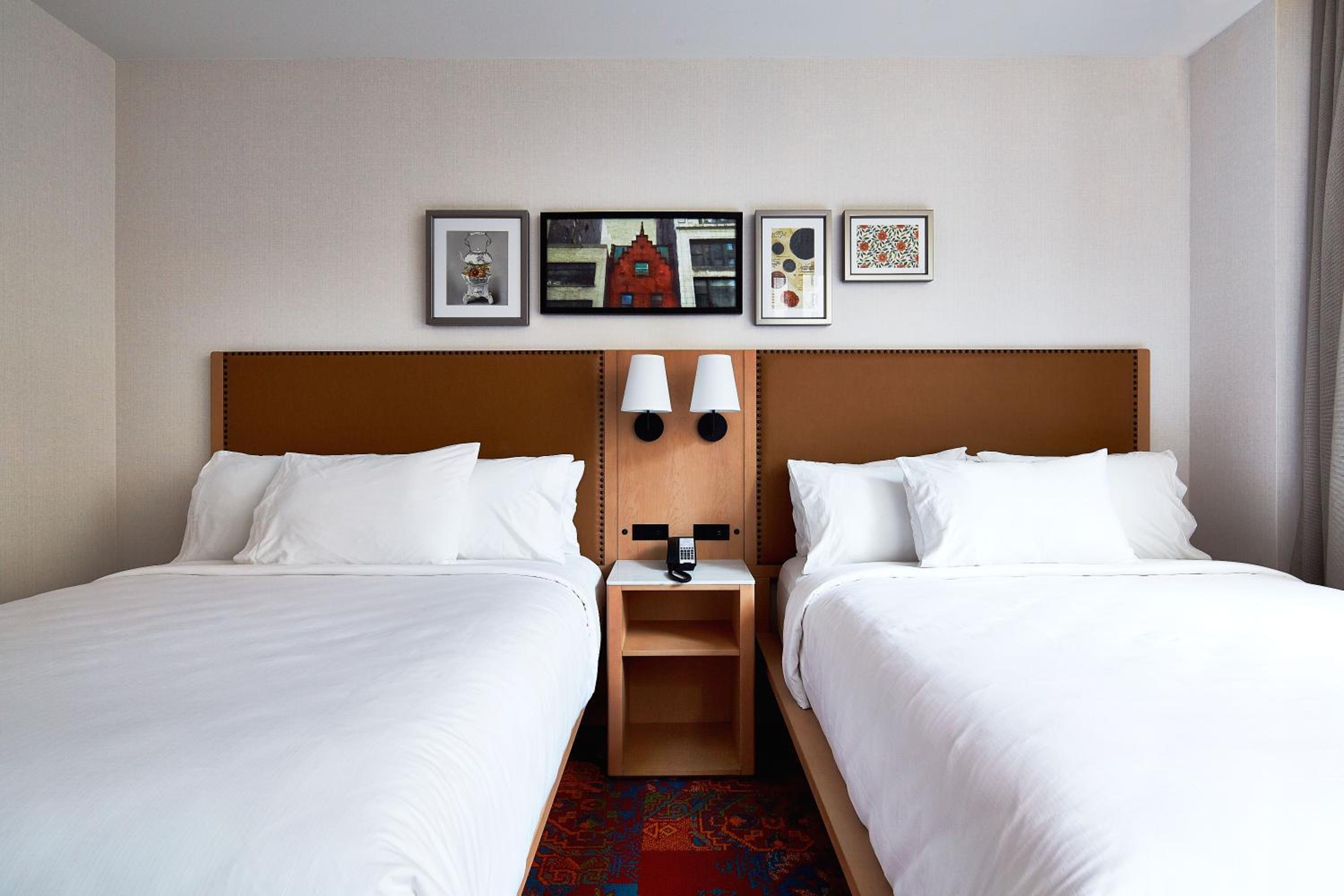 Queen Room with Two Queen Beds - Hearing Accessible/Non-Smoking