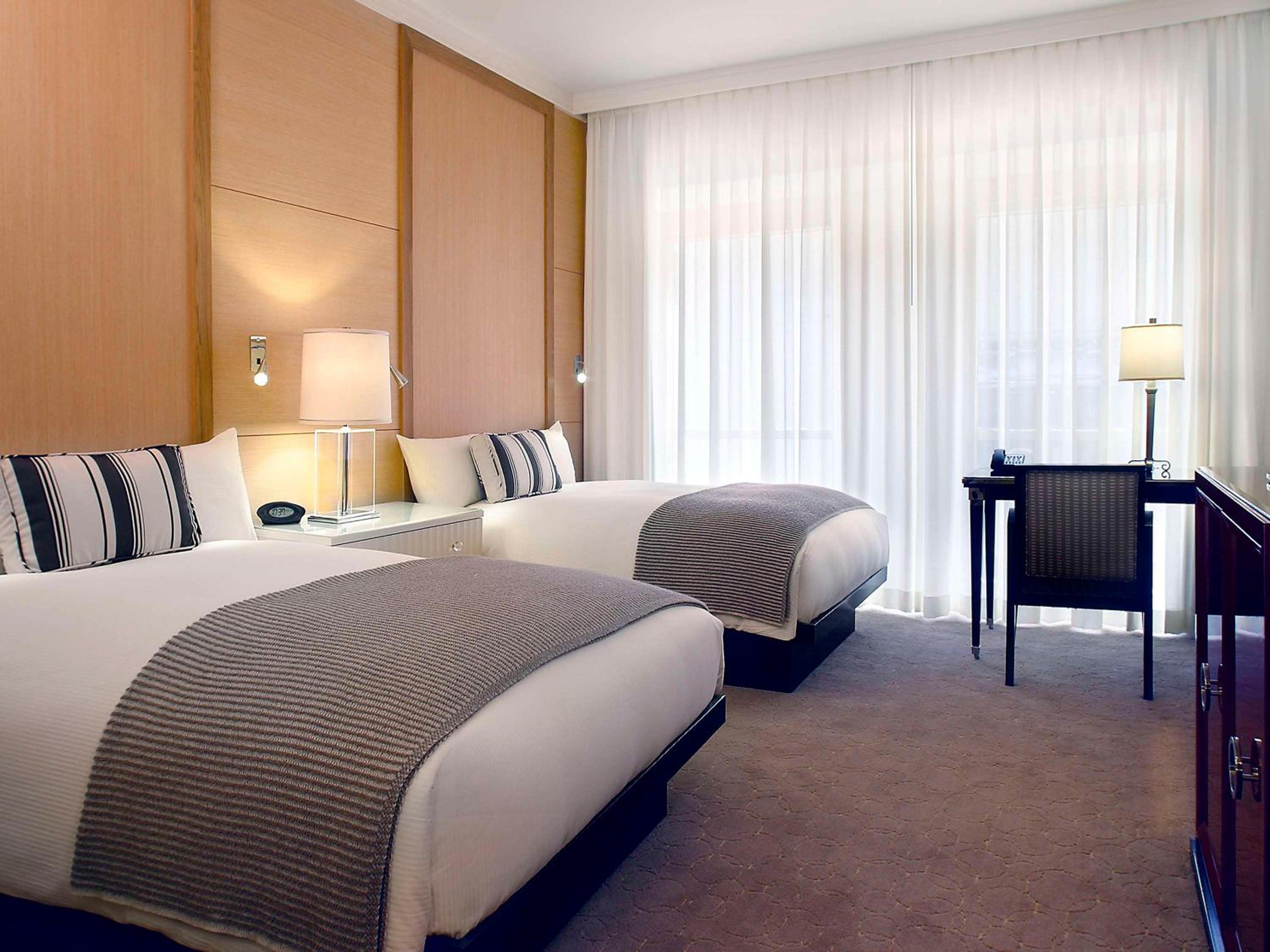 Superior Queen Room with Two Queen Beds and Street View