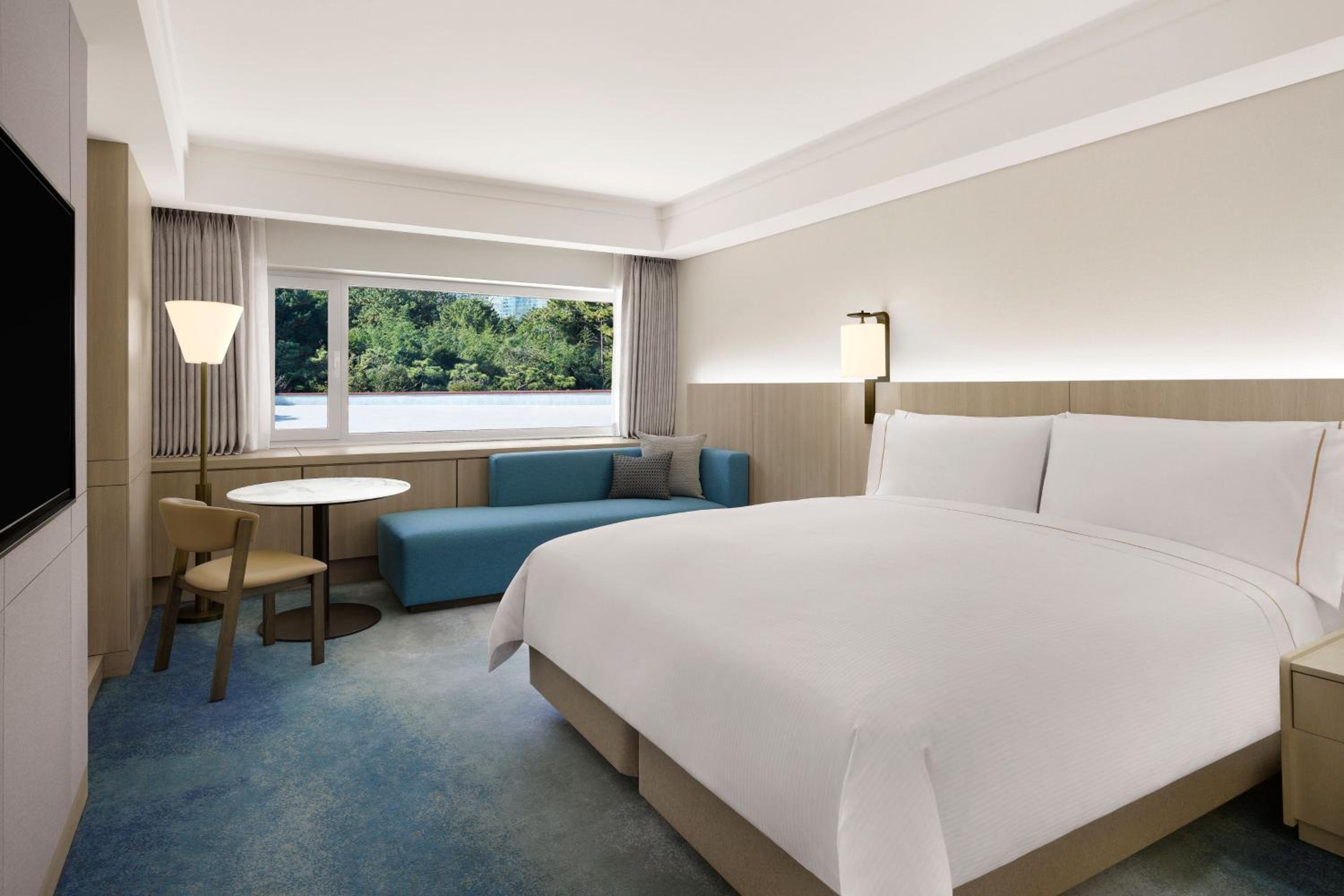 Deluxe Park King,  1 King, Dongbaek Park view