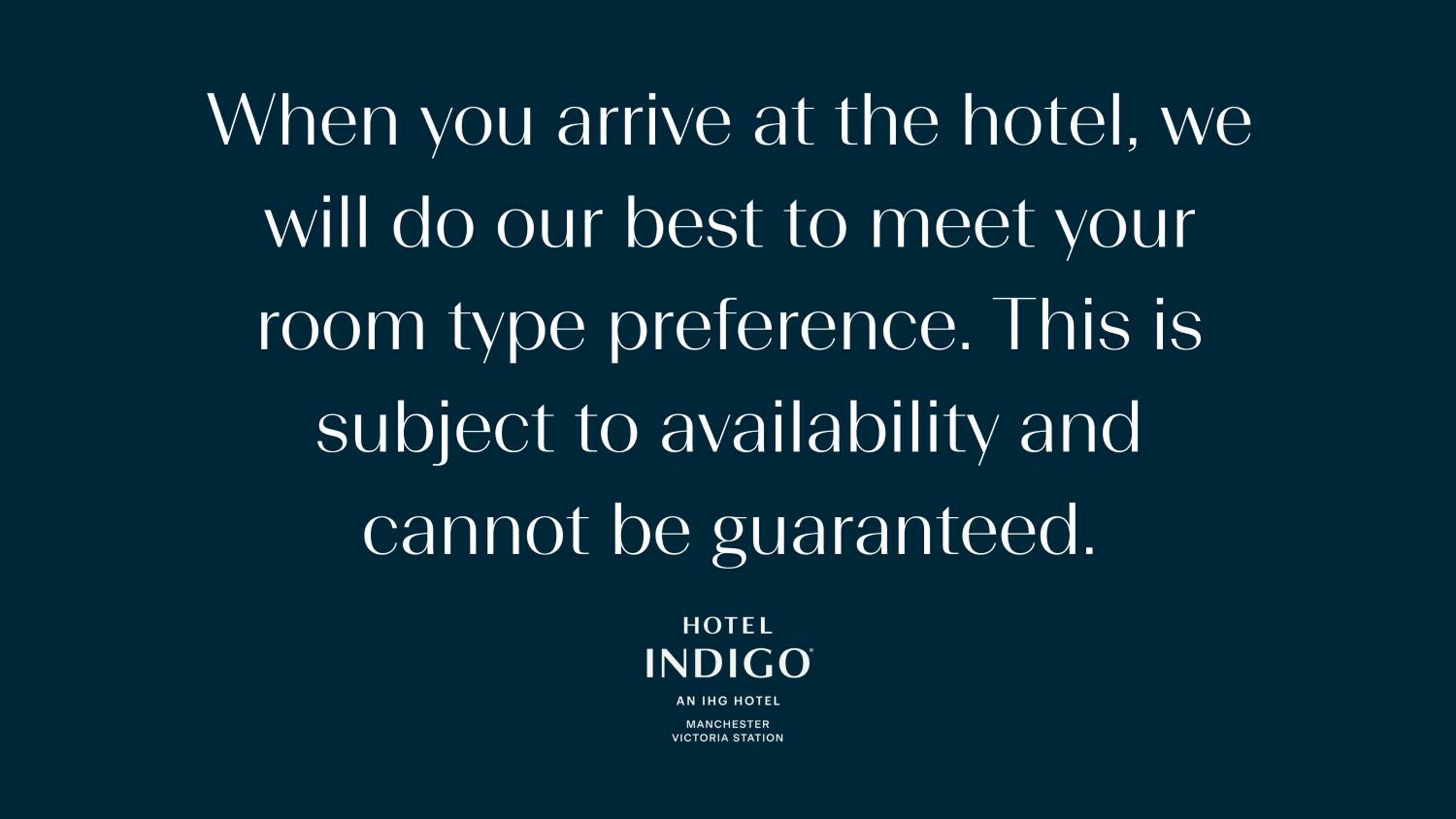 Standard Room - Bed Type Allocated on Check-in