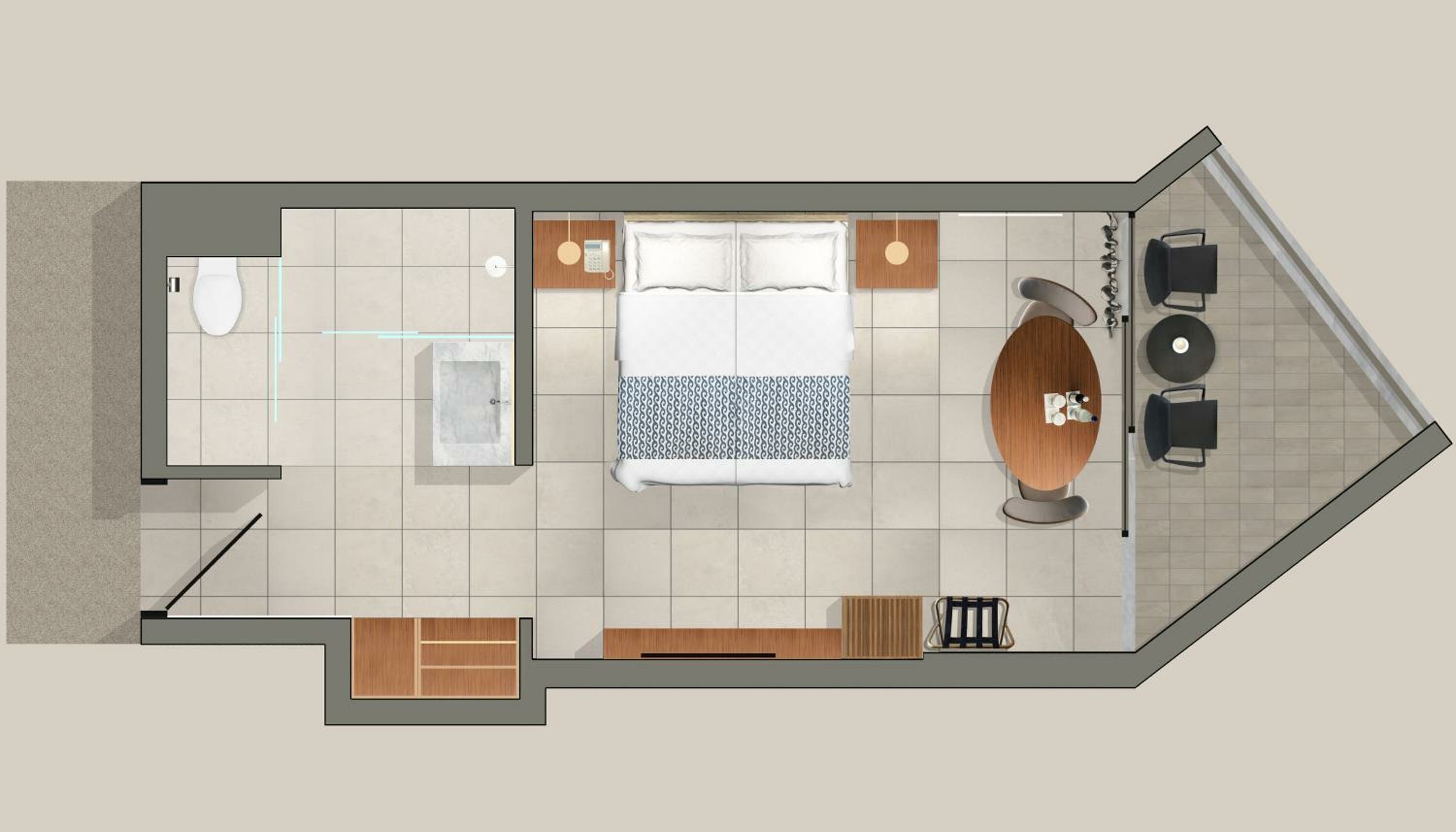 Classic Room Sea View (2 Adults & 1 Child)