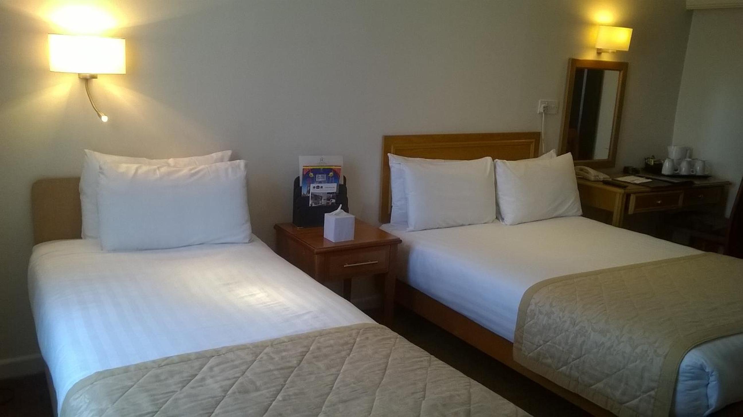Family Room with Double and Single Beds