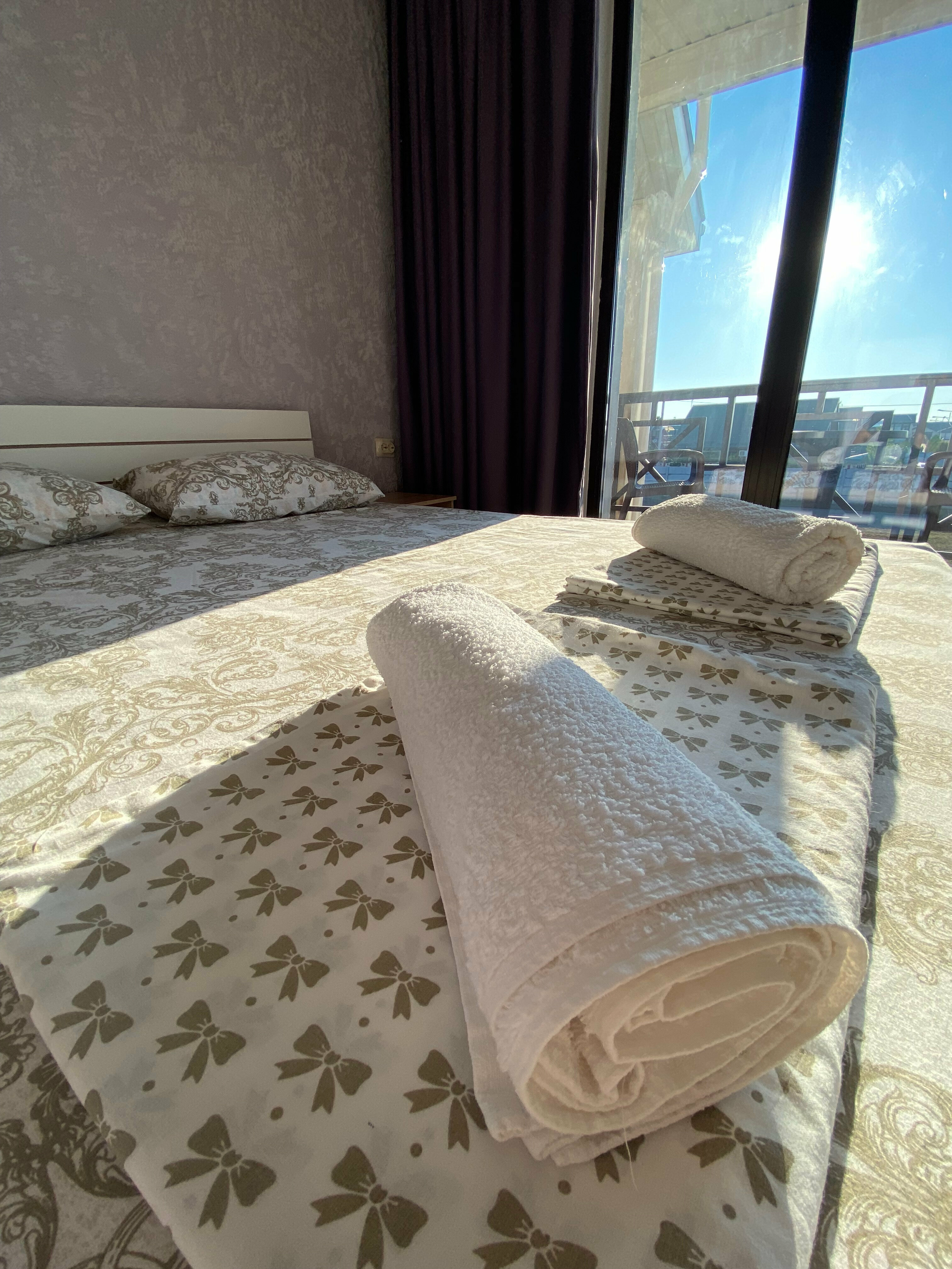 Двухместный номер с 1 кроватью и балконом