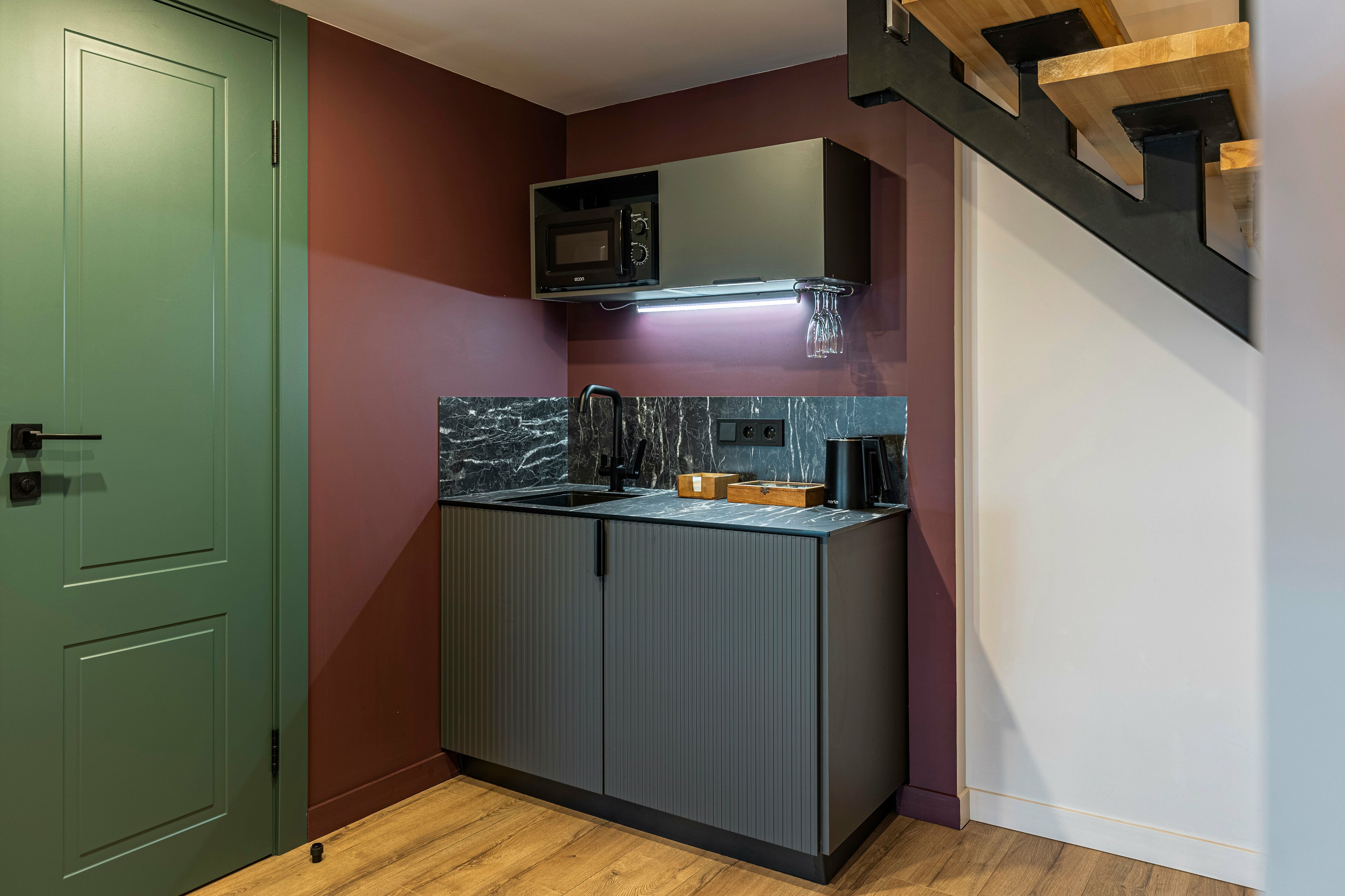 Двухуровневый четырехместный номер