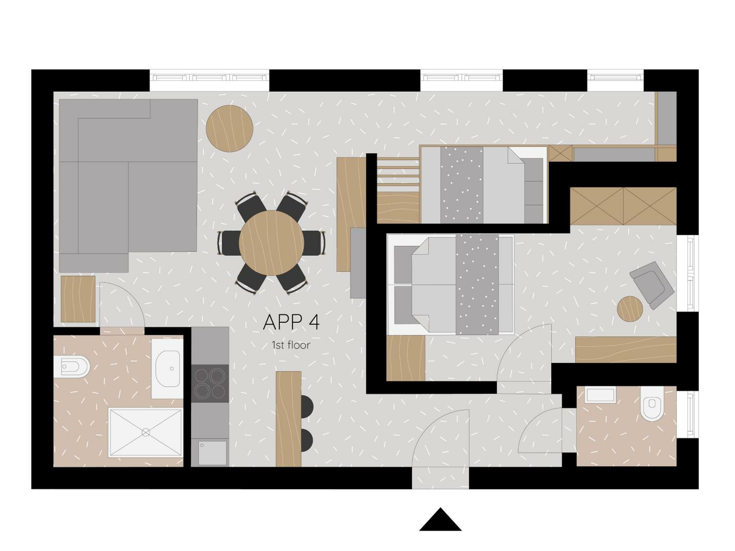 Superior Apartment with Garden View (#4)
