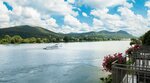 Superior Double Room with River View and balcony в Rheinhotel Dreesen