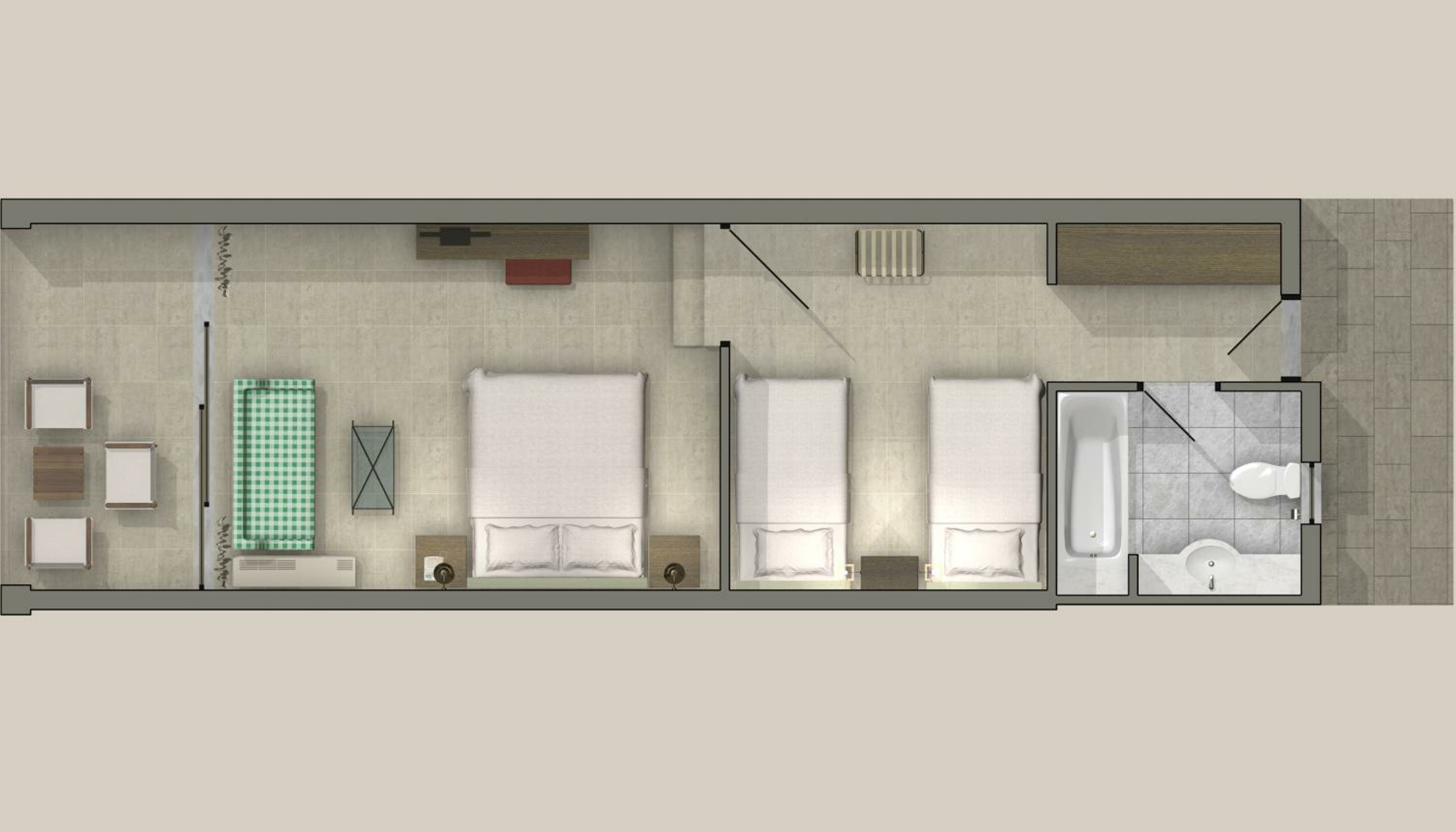 Classic Family Room, Garden View