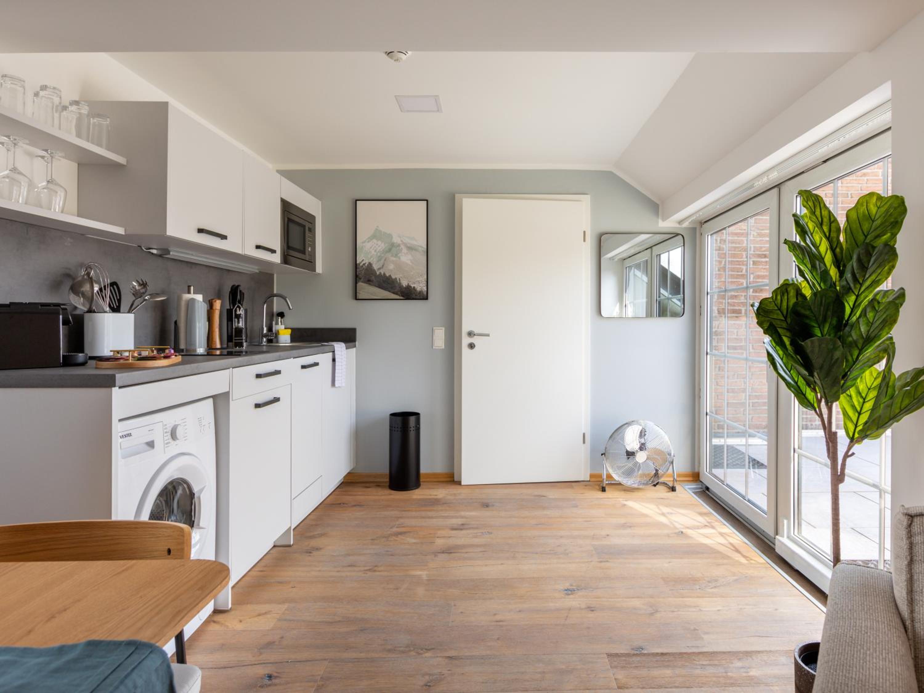 Penthouse Suite with sofa bed & rooftop terrace