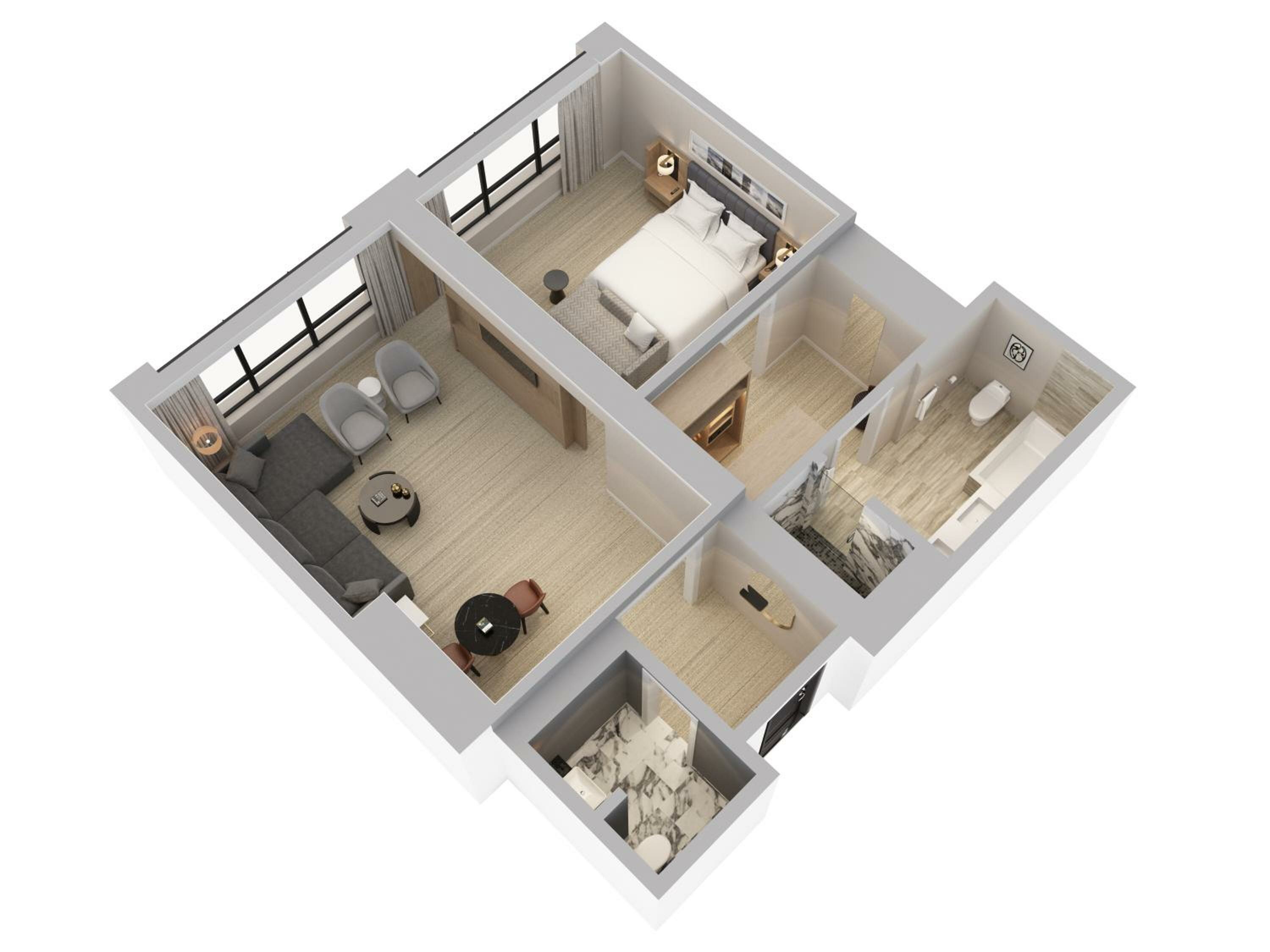 Deluxe One-Bedroom Suite