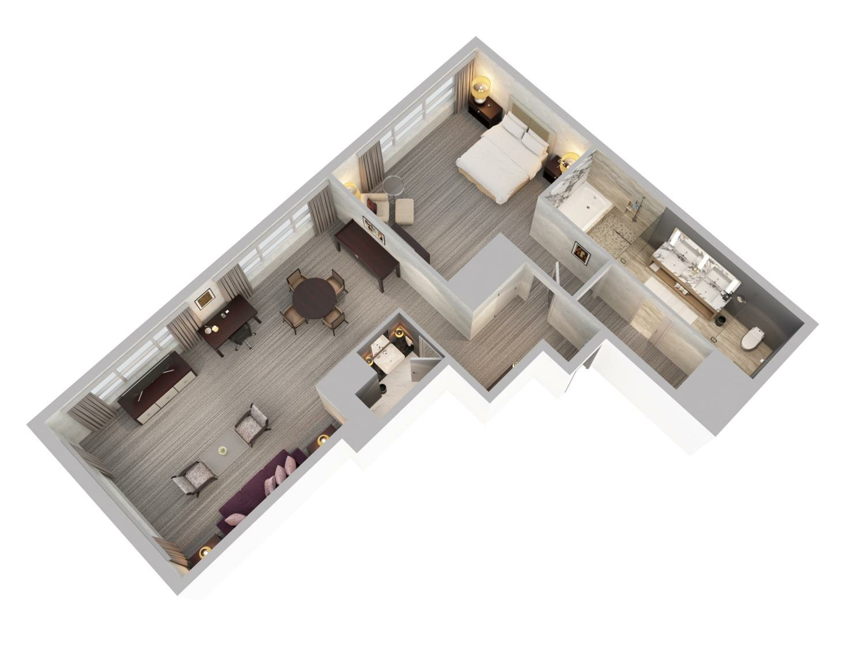 Deluxe King Suite - Lakeside