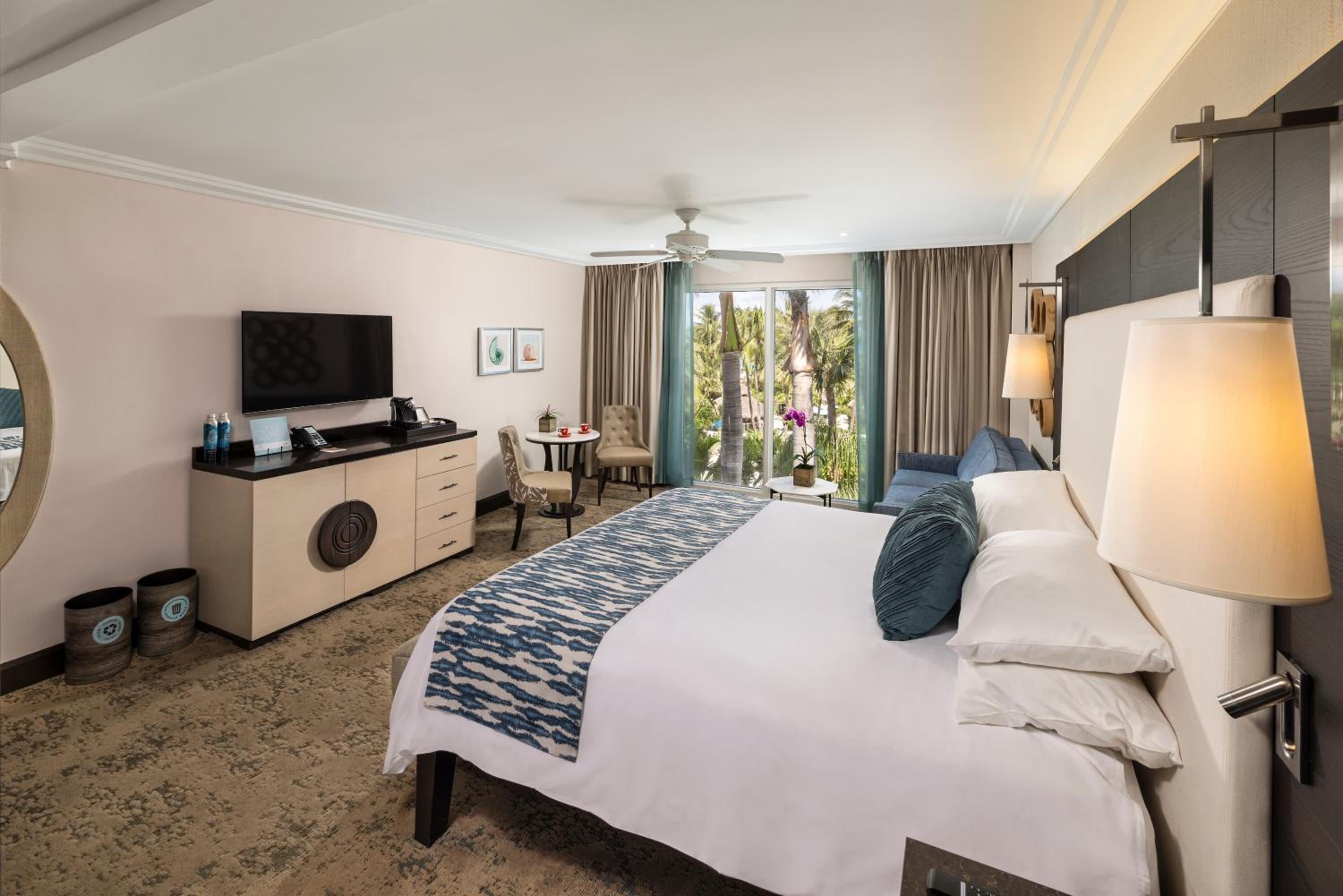 Deluxe Partial Ocean View 1 King Bed