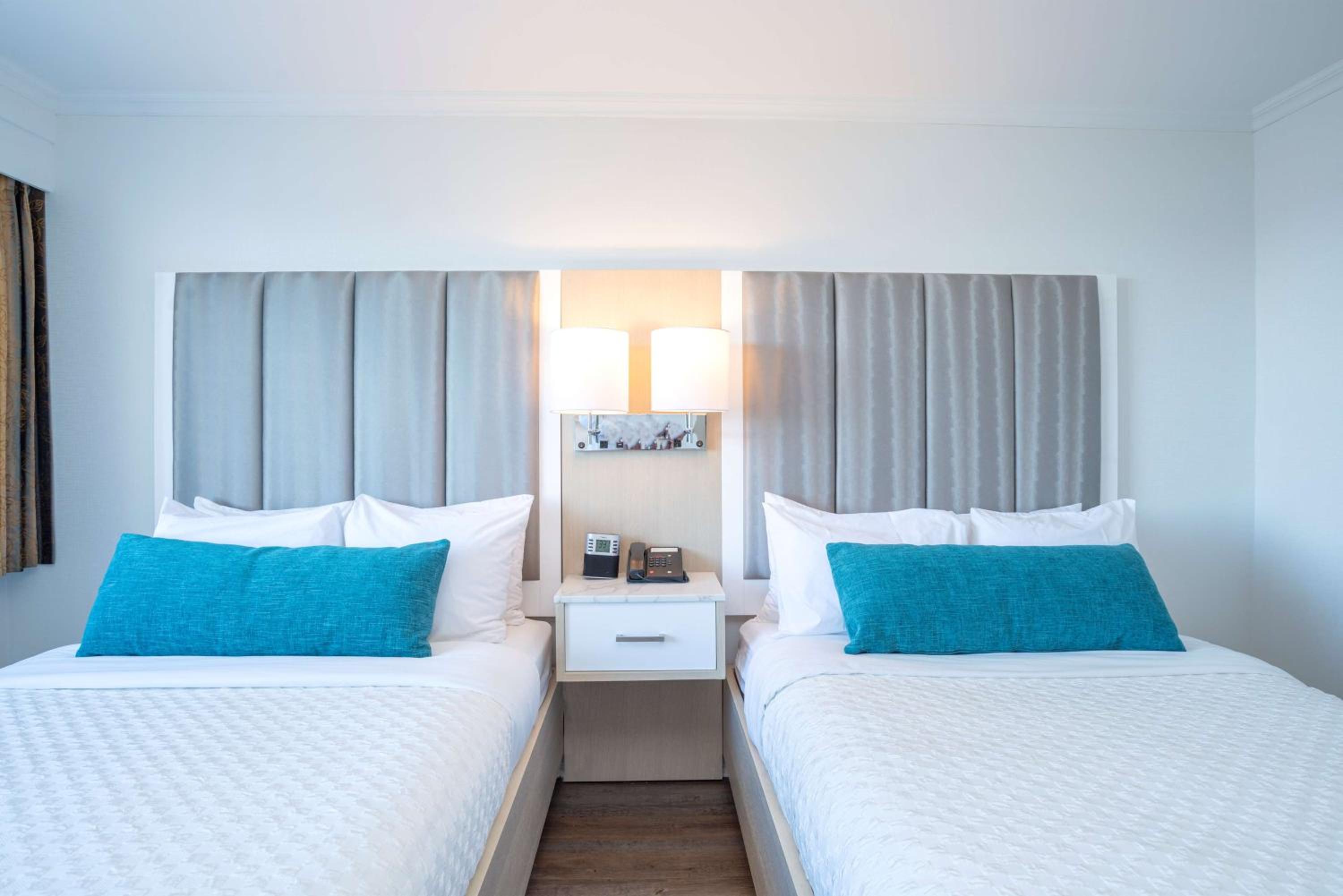 Double Room with Two Double Beds and Harbor View